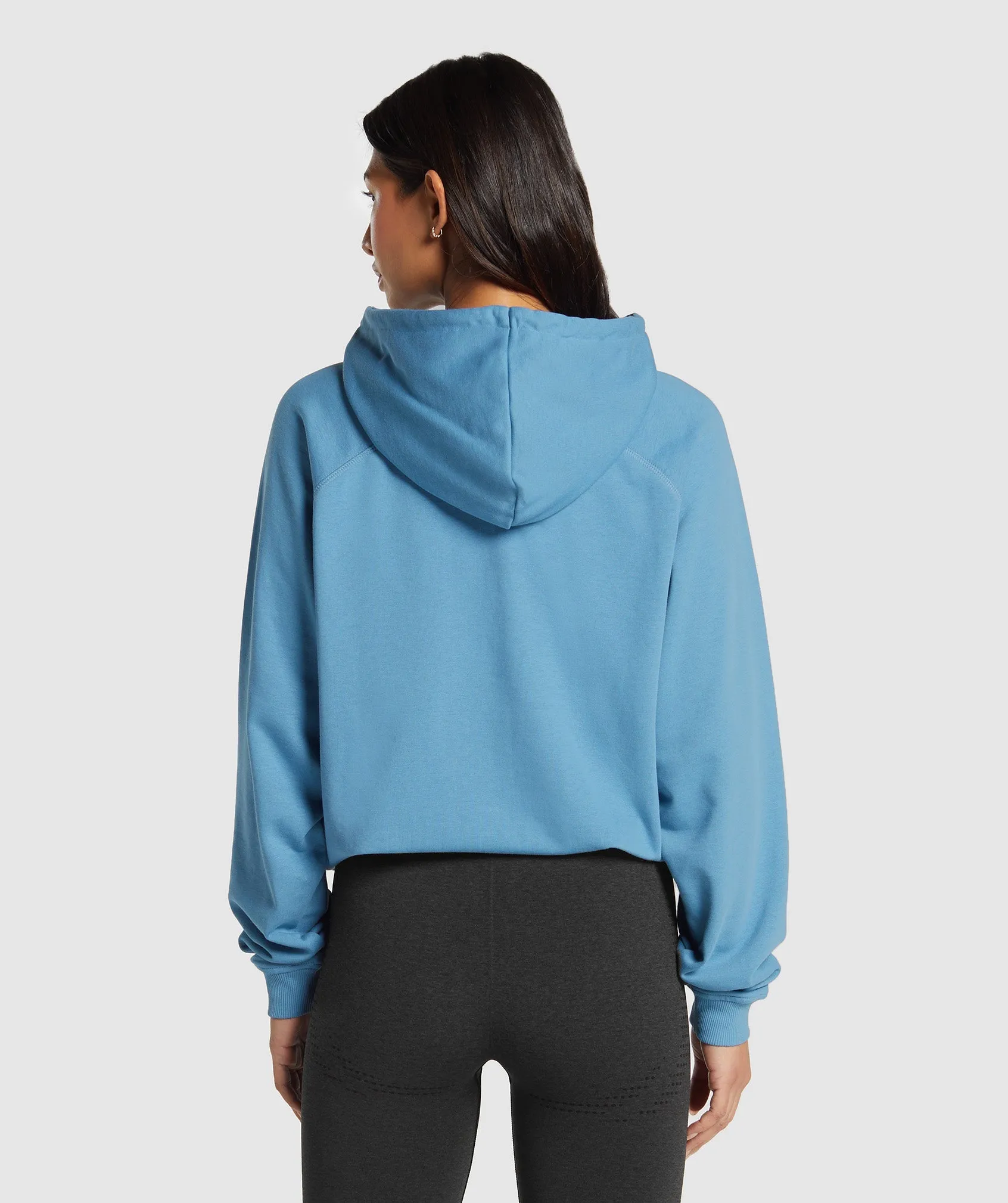 Gymshark Block Oversized Hoodie - Classic Blue sold by Gymshark product image thumbnail 2