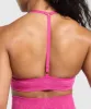 Gymshark Adapt Fleck T-Back Bra - Winning Pink/Sour Pink sold by Gymshark