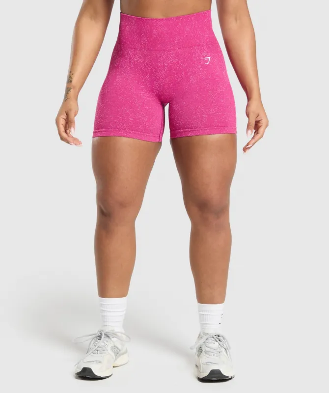 Gymshark Adapt Fleck Seamless Shorts - Winning Pink/Sour Pink sold by Gymshark