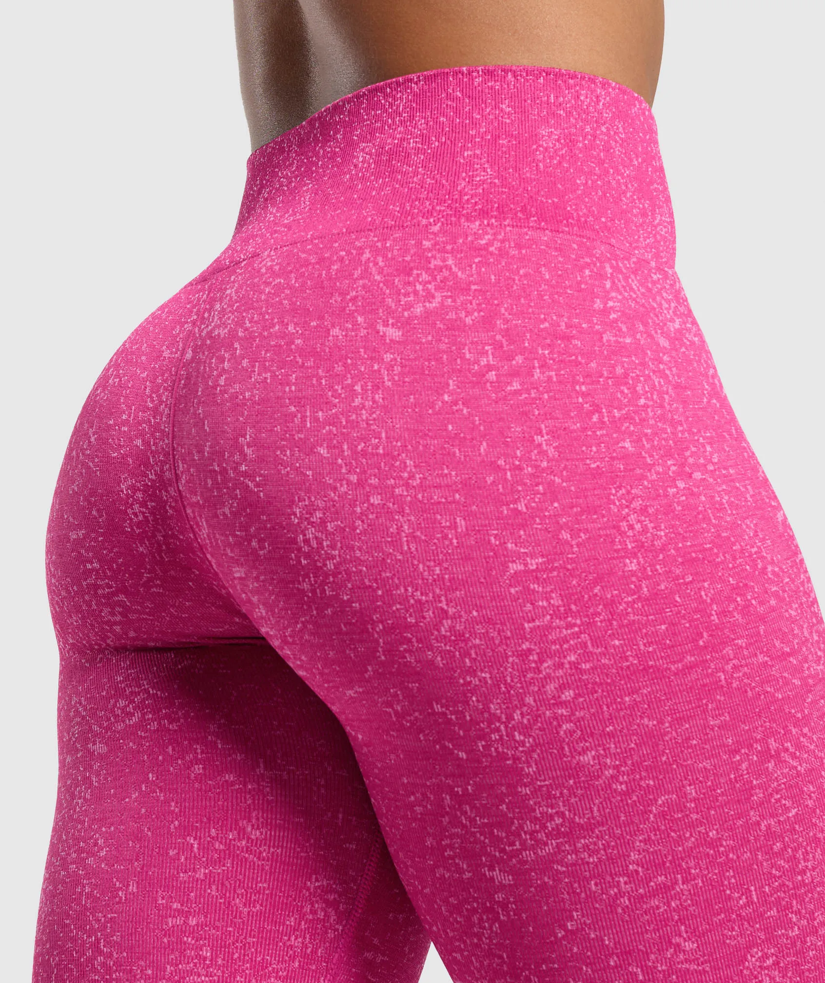 Gymshark Adapt Fleck Seamless Leggings - Winning Pink/Sour Pink sold by Gymshark product image thumbnail 4