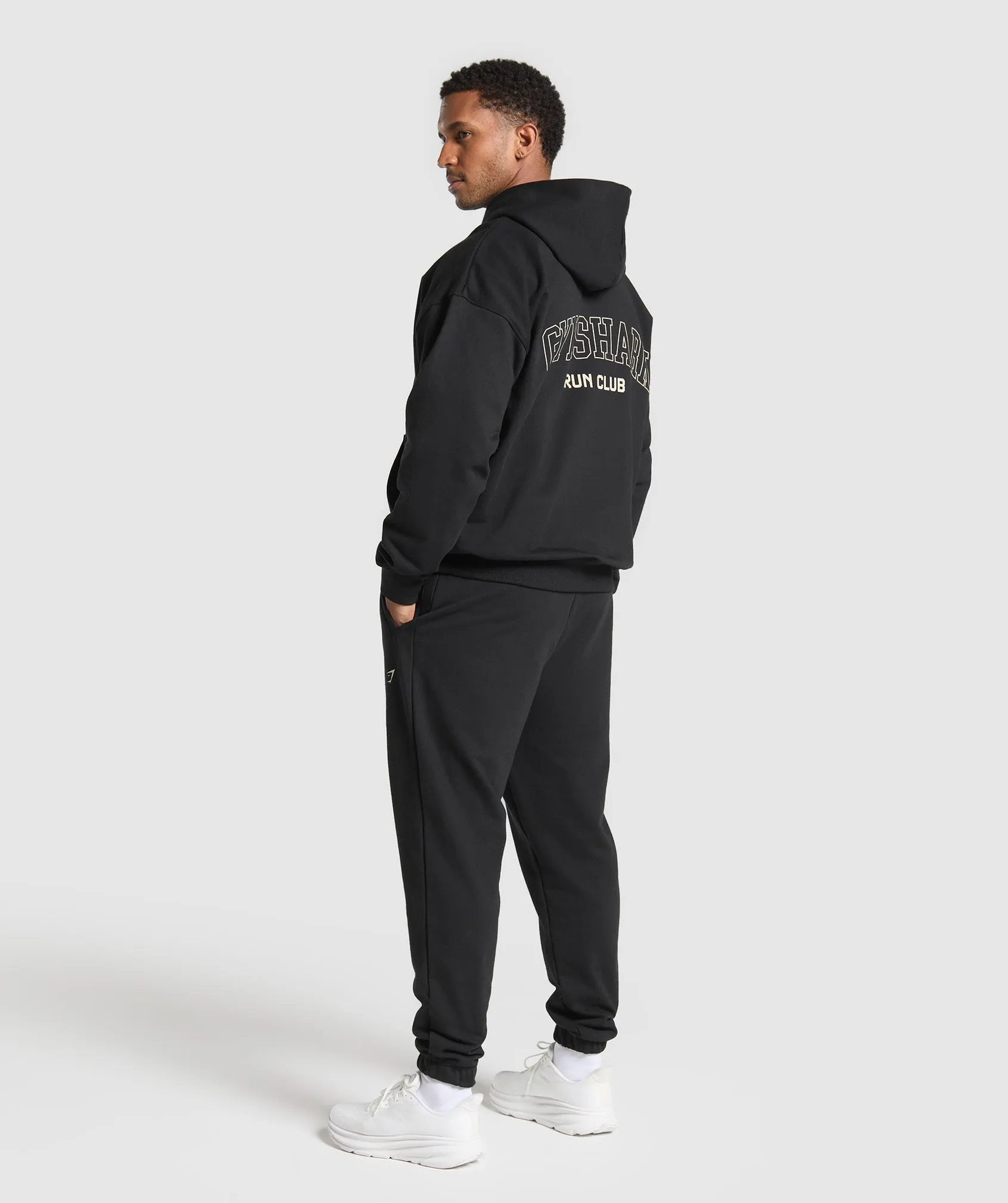 Gymshark Running Graphic Joggers - Black sold by Gymshark product image thumbnail 5