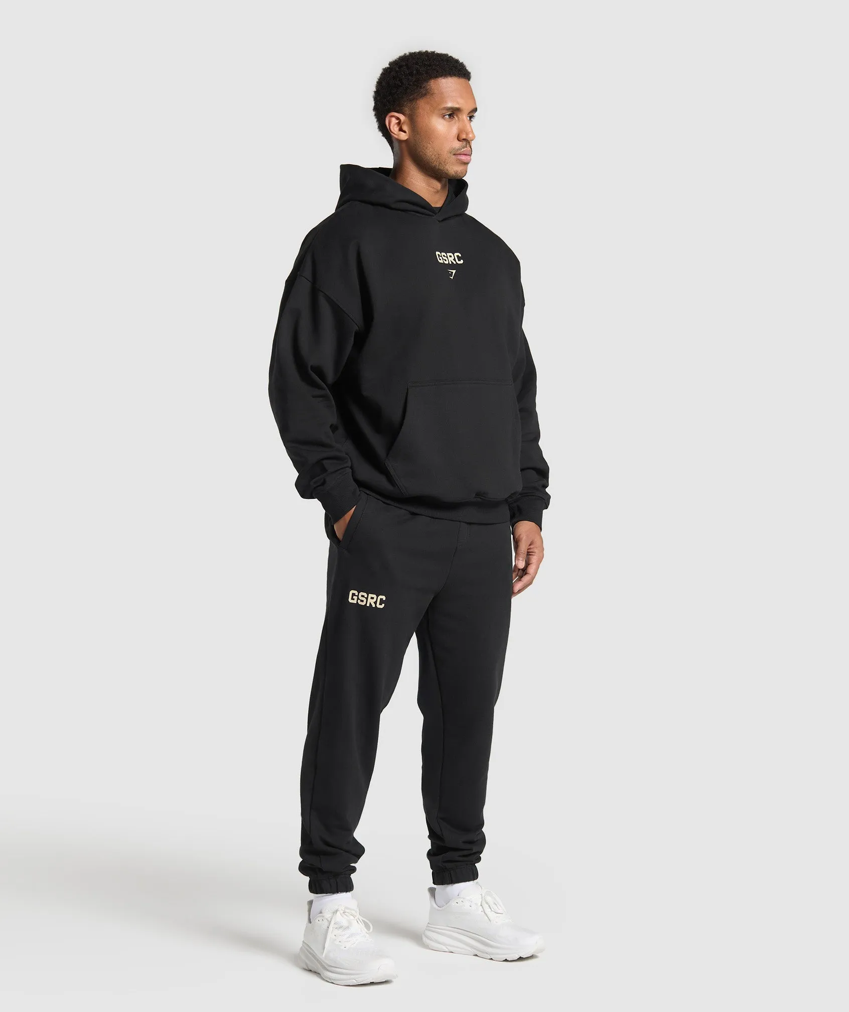 Gymshark Running Graphic Joggers - Black sold by Gymshark product image thumbnail 4