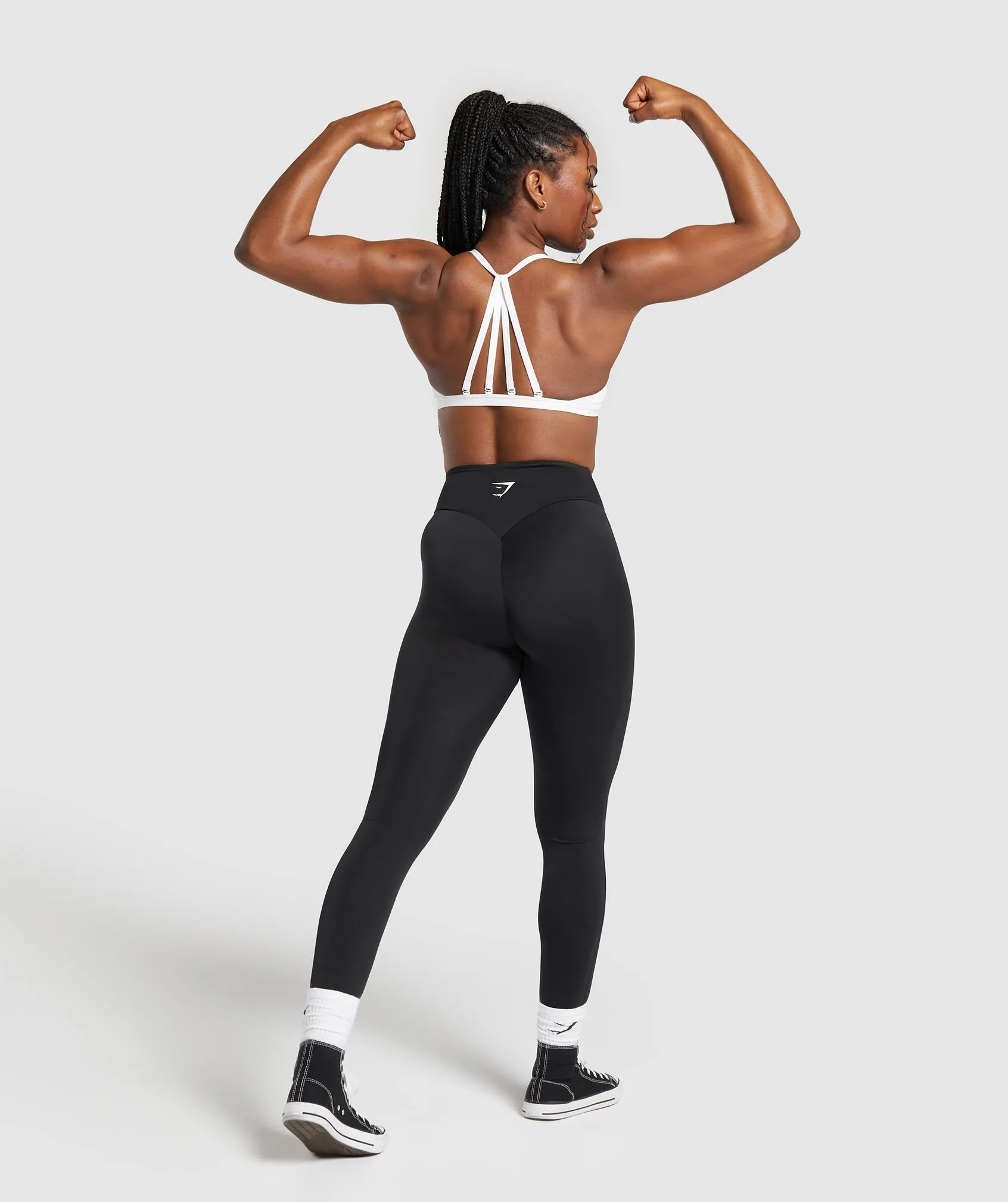 Power Tall Leggings - Black sold by Gymshark product image thumbnail 4