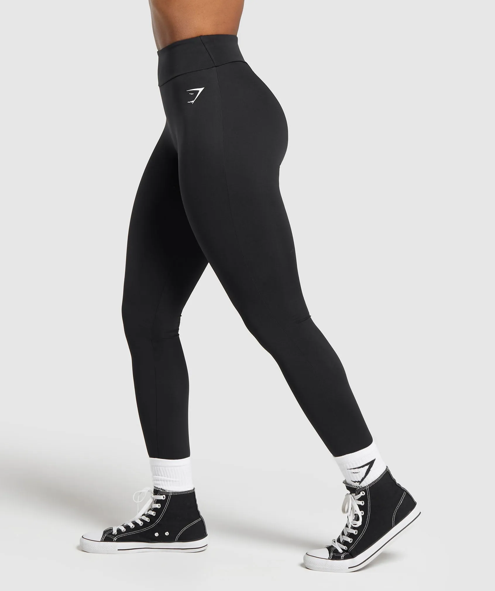 Power Tall Leggings - Black sold by Gymshark product image thumbnail 3