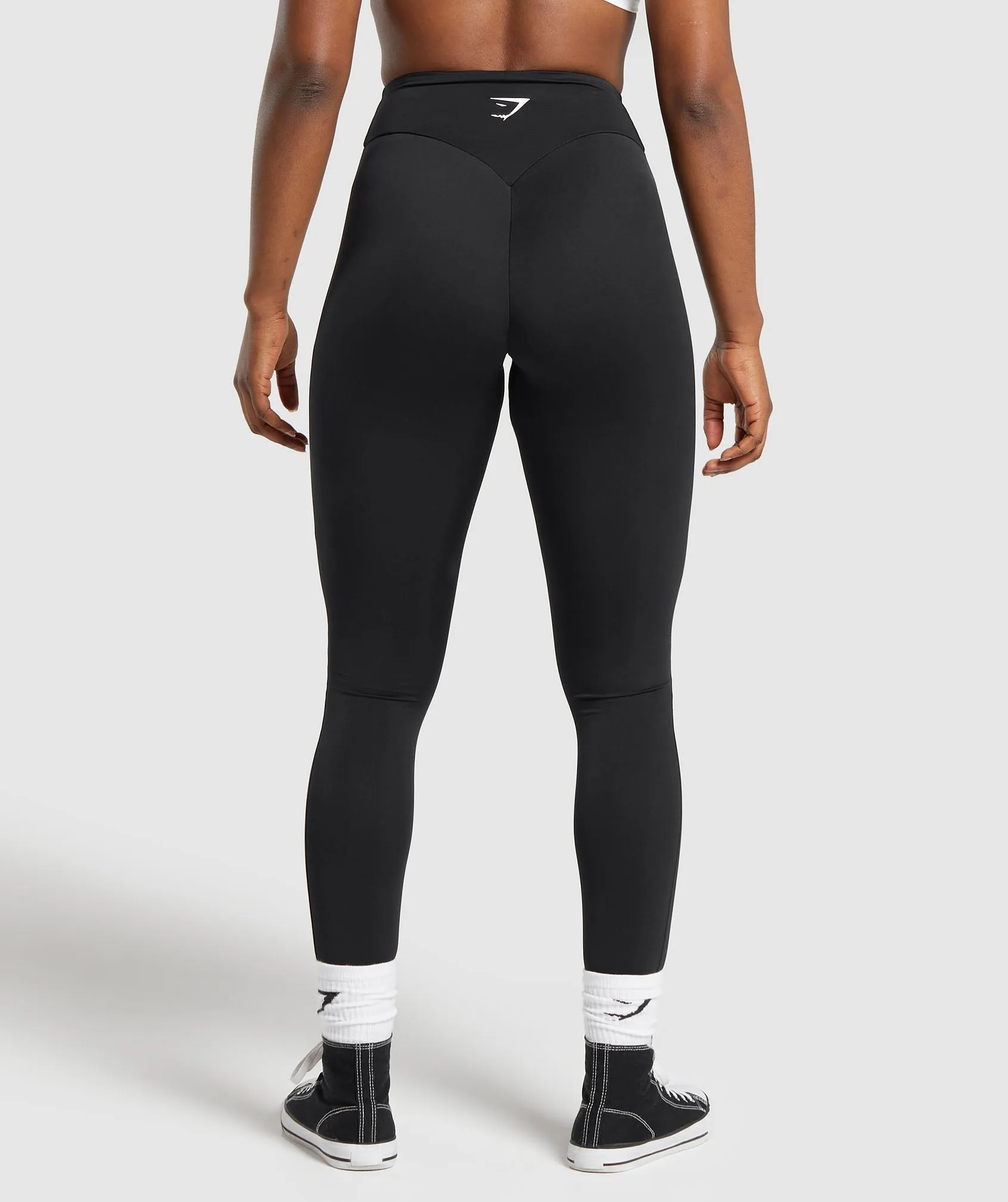 Power Tall Leggings - Black sold by Gymshark product image thumbnail 2