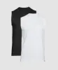 Gymshark Everyday Tank 2 Pack - White/Black sold by Gymshark