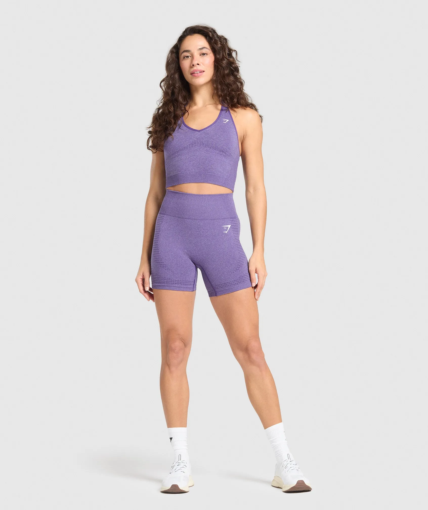 Gymshark Vital Shorts - Functional Purple Marl sold by Gymshark product image thumbnail 4