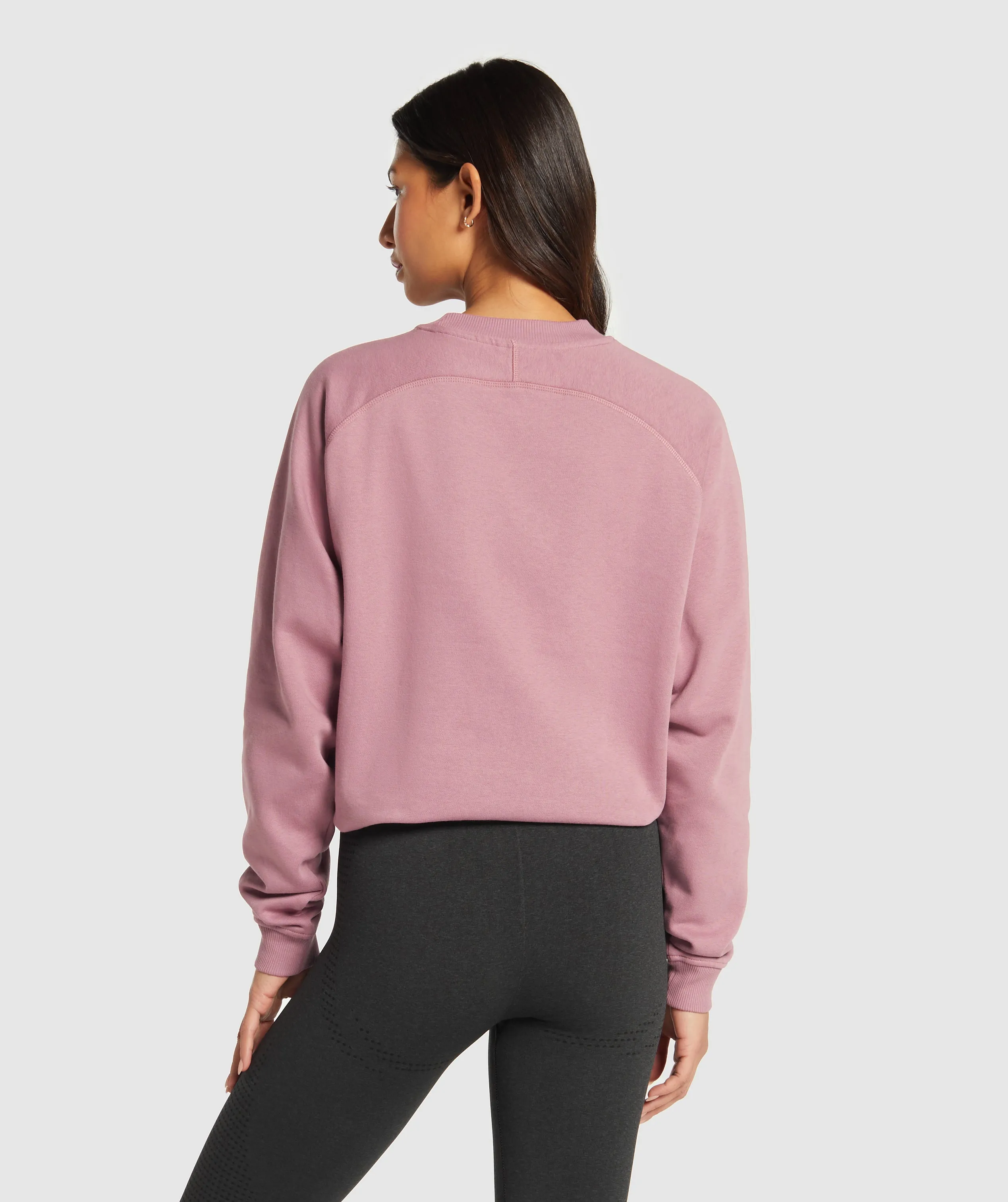 Gymshark Training Oversized Fleece Sweatshirt - Calm Pink sold by Gymshark product image thumbnail 2