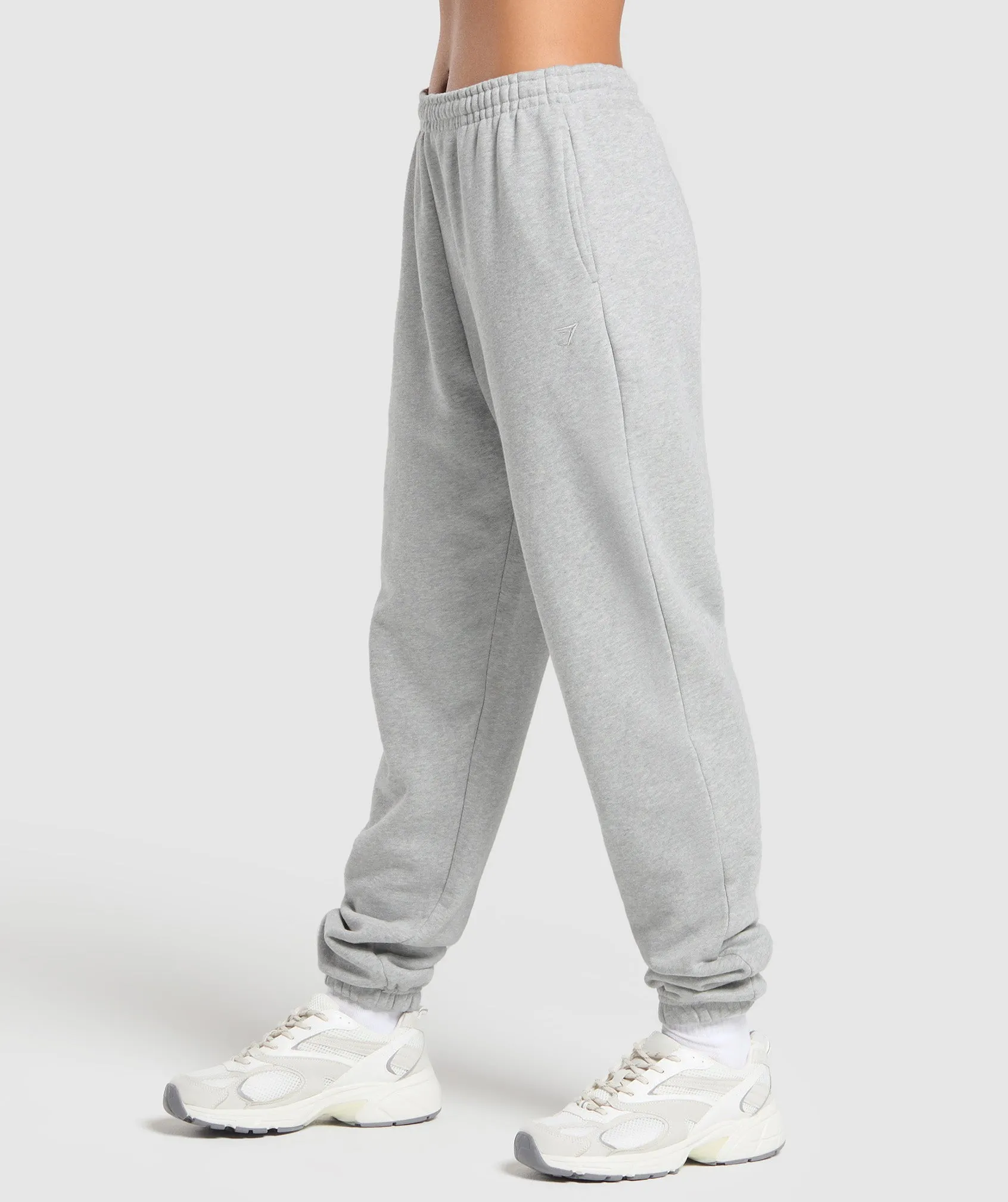 Gymshark Rest Day Sweats 2.0 Joggers - Light Grey Core Marl sold by Gymshark product image thumbnail 3