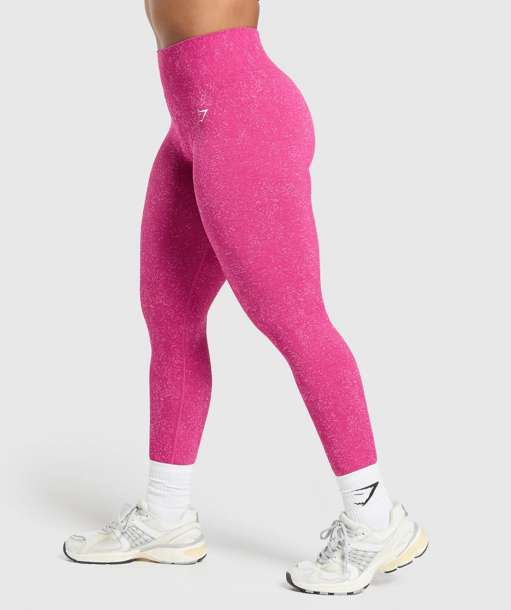 Gymshark Adapt Fleck Seamless Leggings - Winning Pink/Sour Pink sold by Gymshark product image thumbnail 3