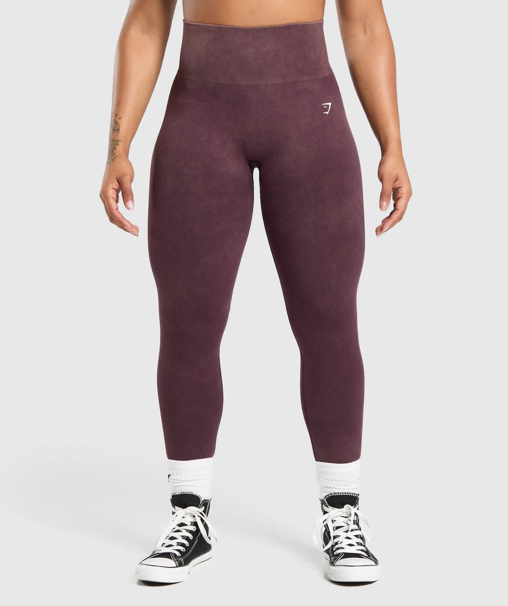 Gymshark Gains Seamless Leggings - Depth Purple sold by Gymshark