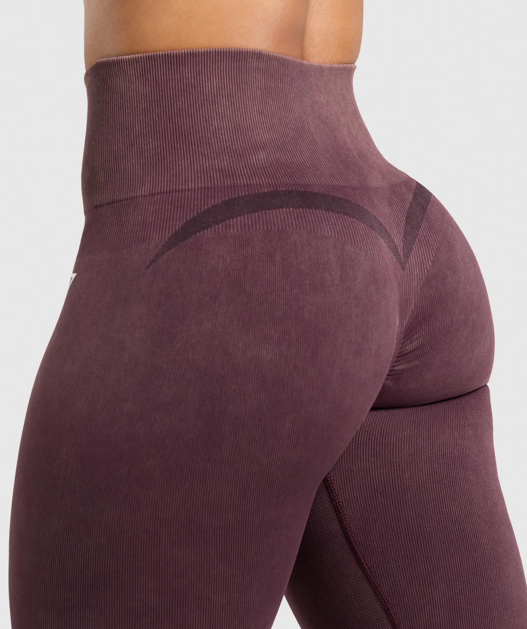 Gymshark Gains Seamless Leggings - Depth Purple sold by Gymshark product image thumbnail 5