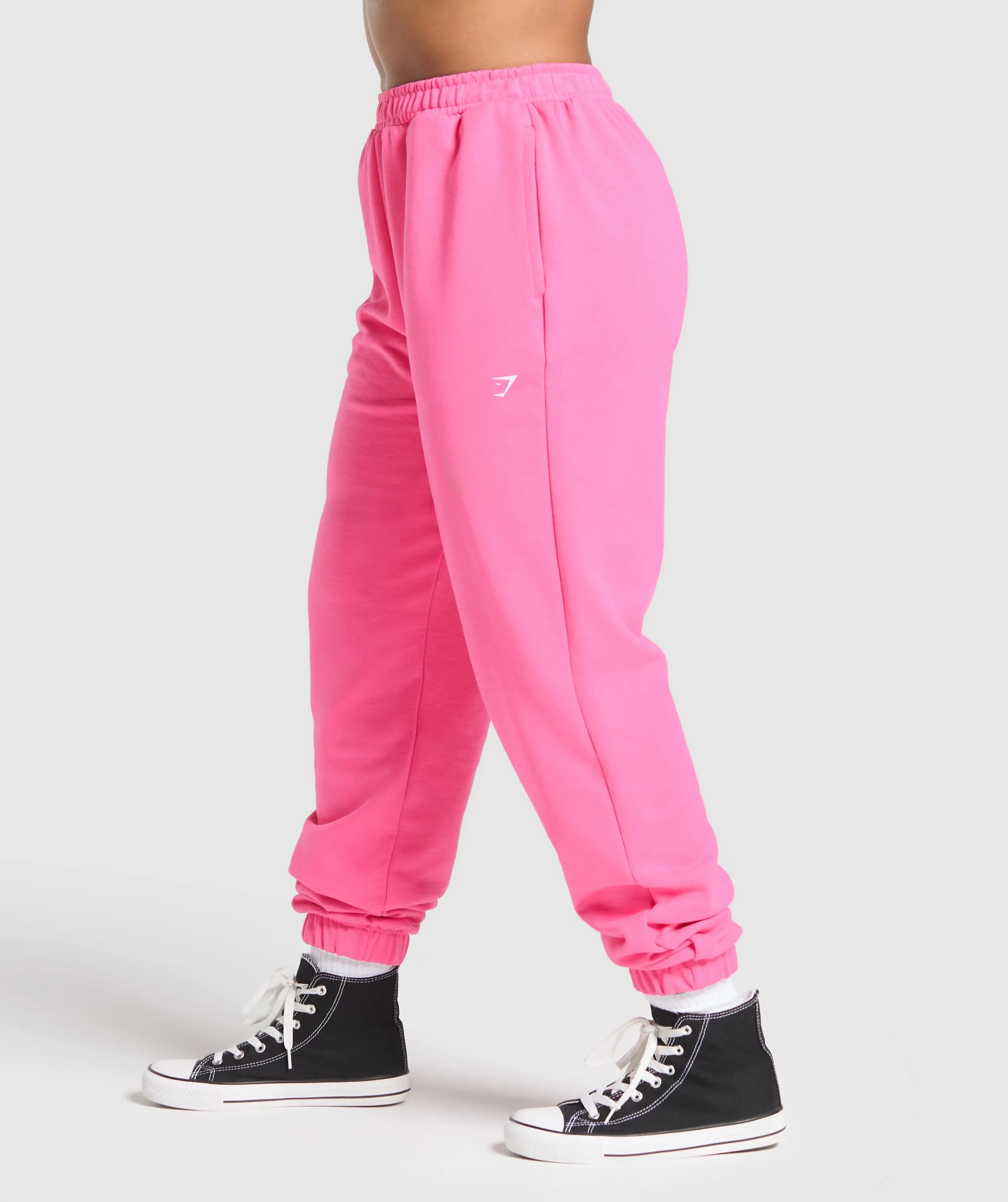 Gymshark Kettlebell Cutie Oversized Joggers - Physical Pink sold by Gymshark product image thumbnail 3