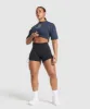 Gymshark Kettlebell Cutie Oversized T-Shirt - Heavy Blue sold by Gymshark