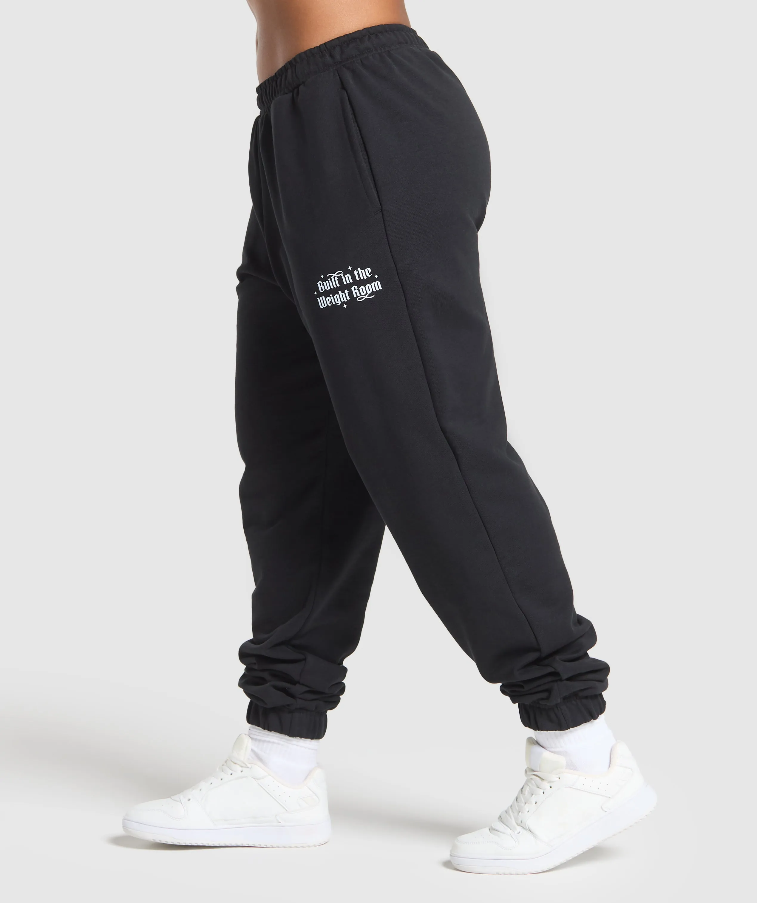 Gymshark Built In The Weight Room Joggers - Black sold by Gymshark product image thumbnail 3