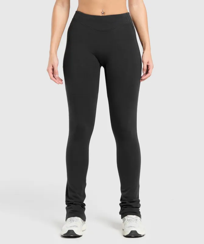 Gymshark Heavyweight Washed Leggings - Black Wash sold by Gymshark