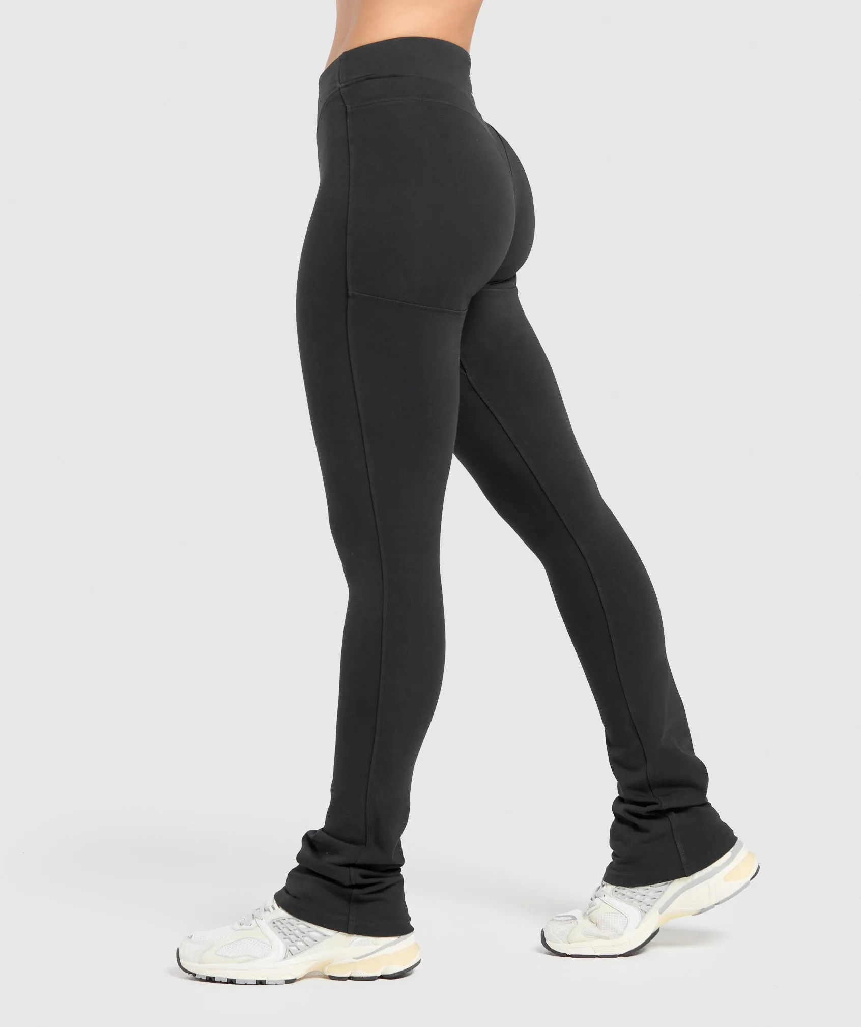 Gymshark Heavyweight Washed Leggings - Black Wash sold by Gymshark product image thumbnail 3