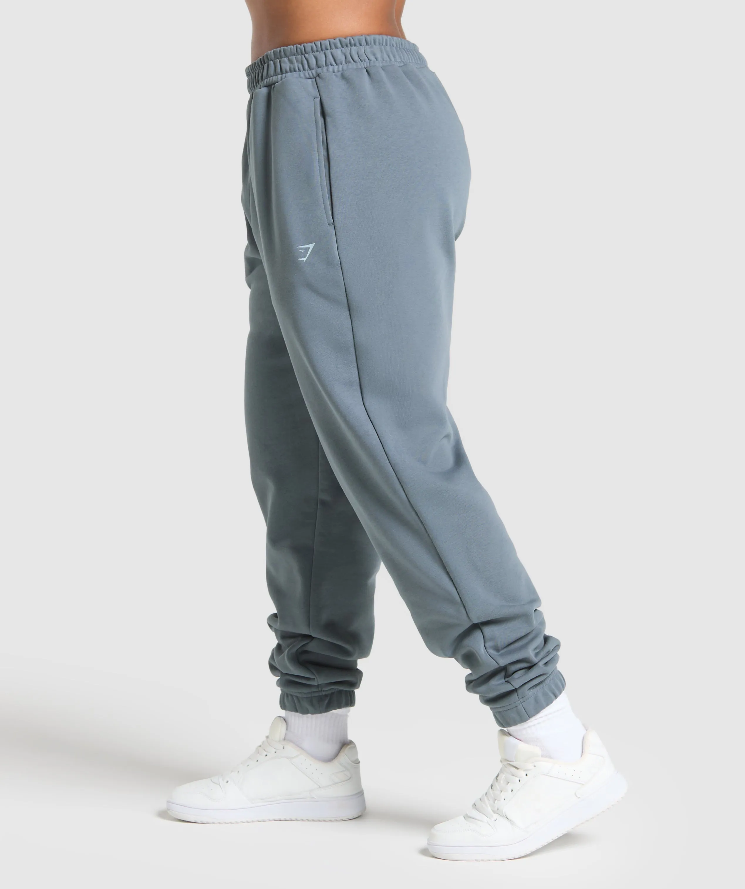Gymshark Gym Bunny Oversized Joggers - Iron Blue sold by Gymshark product image thumbnail 3