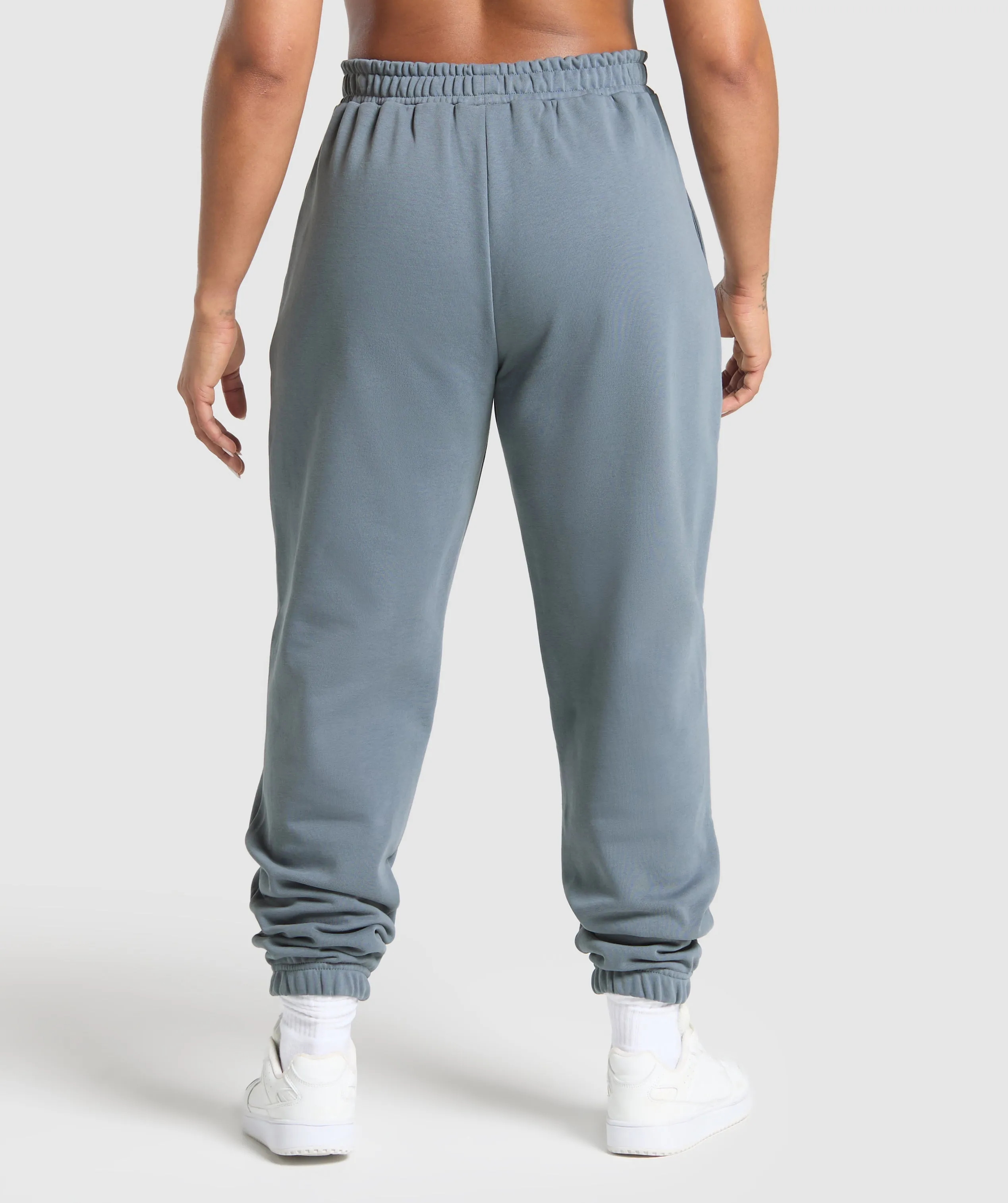 Gymshark Gym Bunny Oversized Joggers - Iron Blue sold by Gymshark product image thumbnail 2