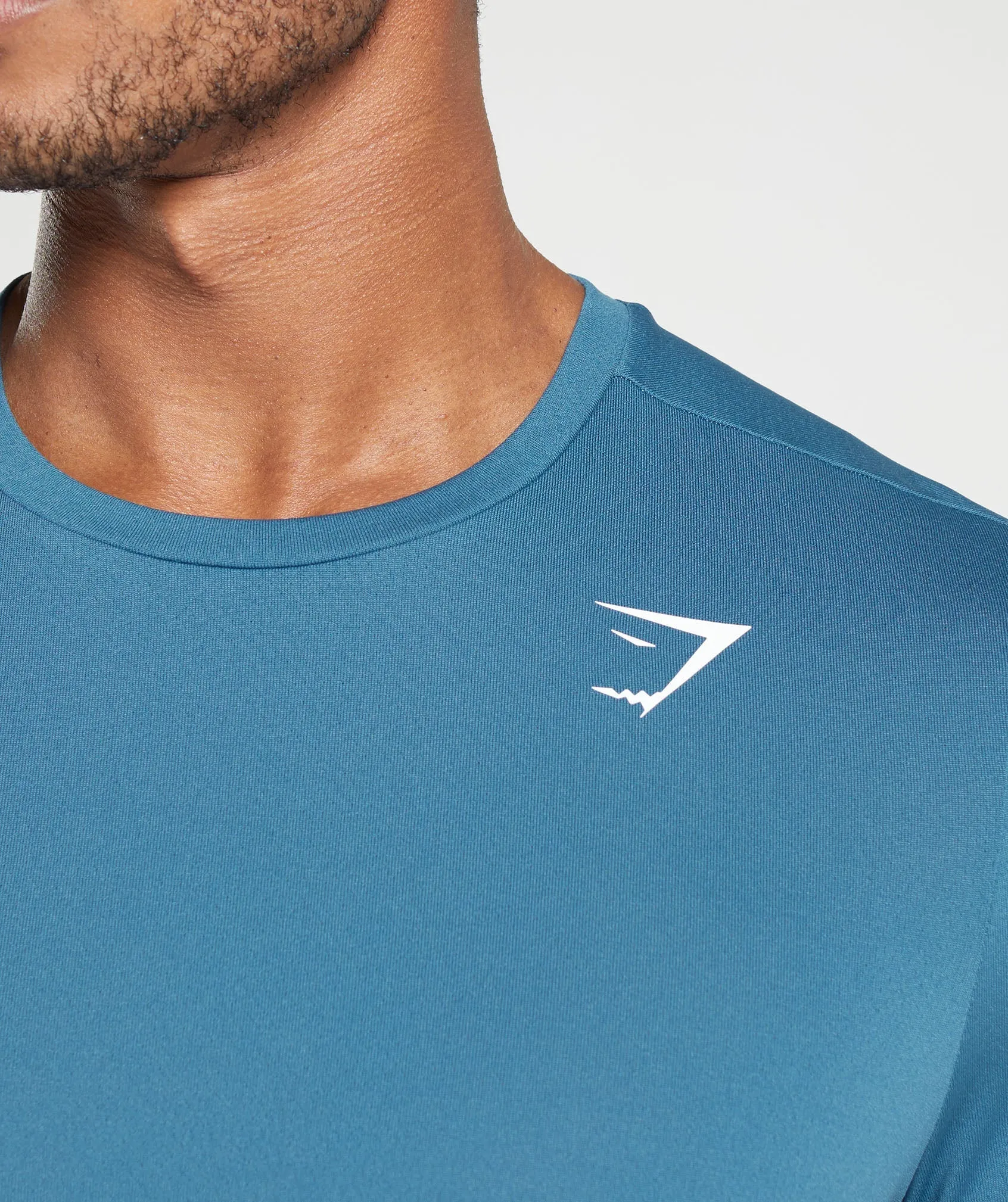Gymshark Arrival T-Shirt (Reg Fit) - Utility Blue sold by Gymshark product image thumbnail 5