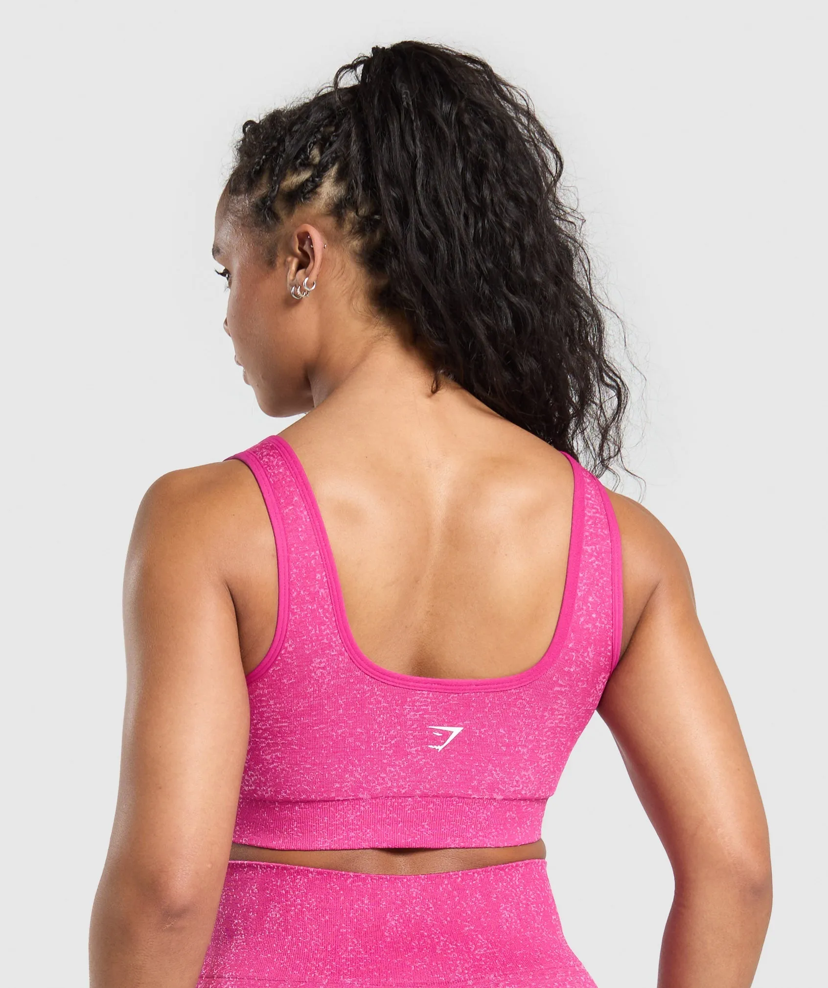 Gymshark Adapt Fleck Sports Bra - Winning Pink/Sour Pink sold by Gymshark product image thumbnail 2