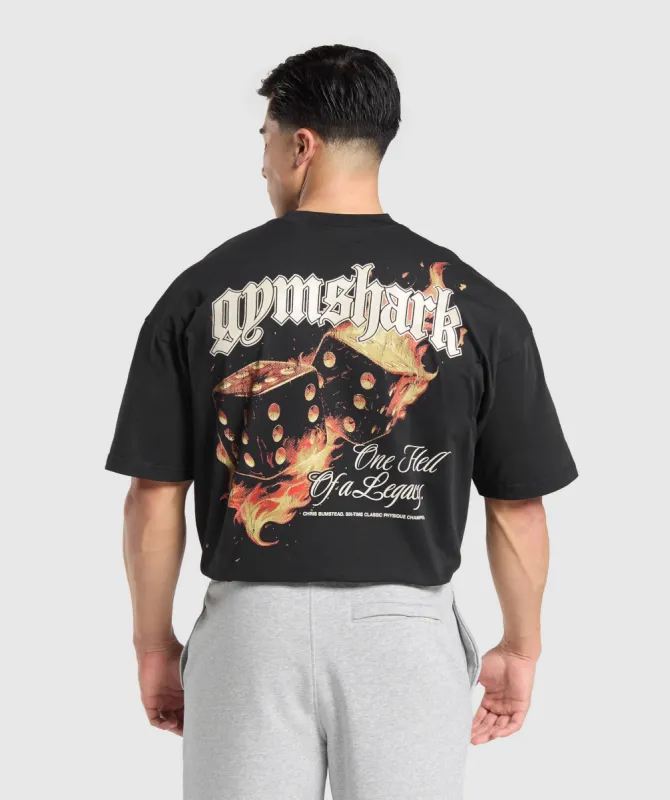 Gymshark Gymthark CBUM Champion T-Shirt - Black made by Gymshark