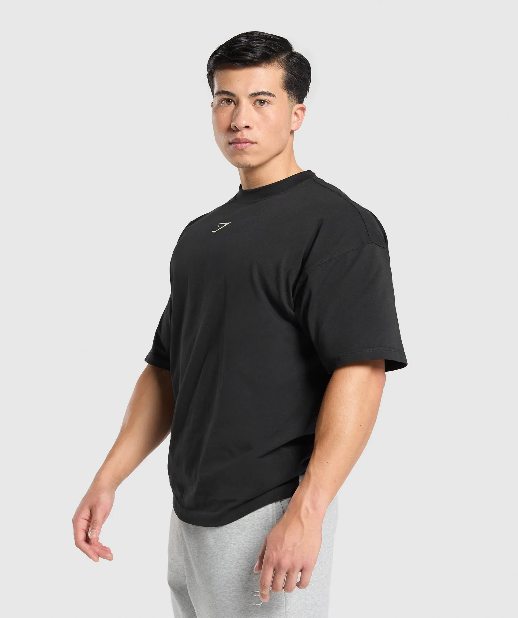 Gymshark Gymthark CBUM Champion T-Shirt - Black sold by Gymshark product image thumbnail 3