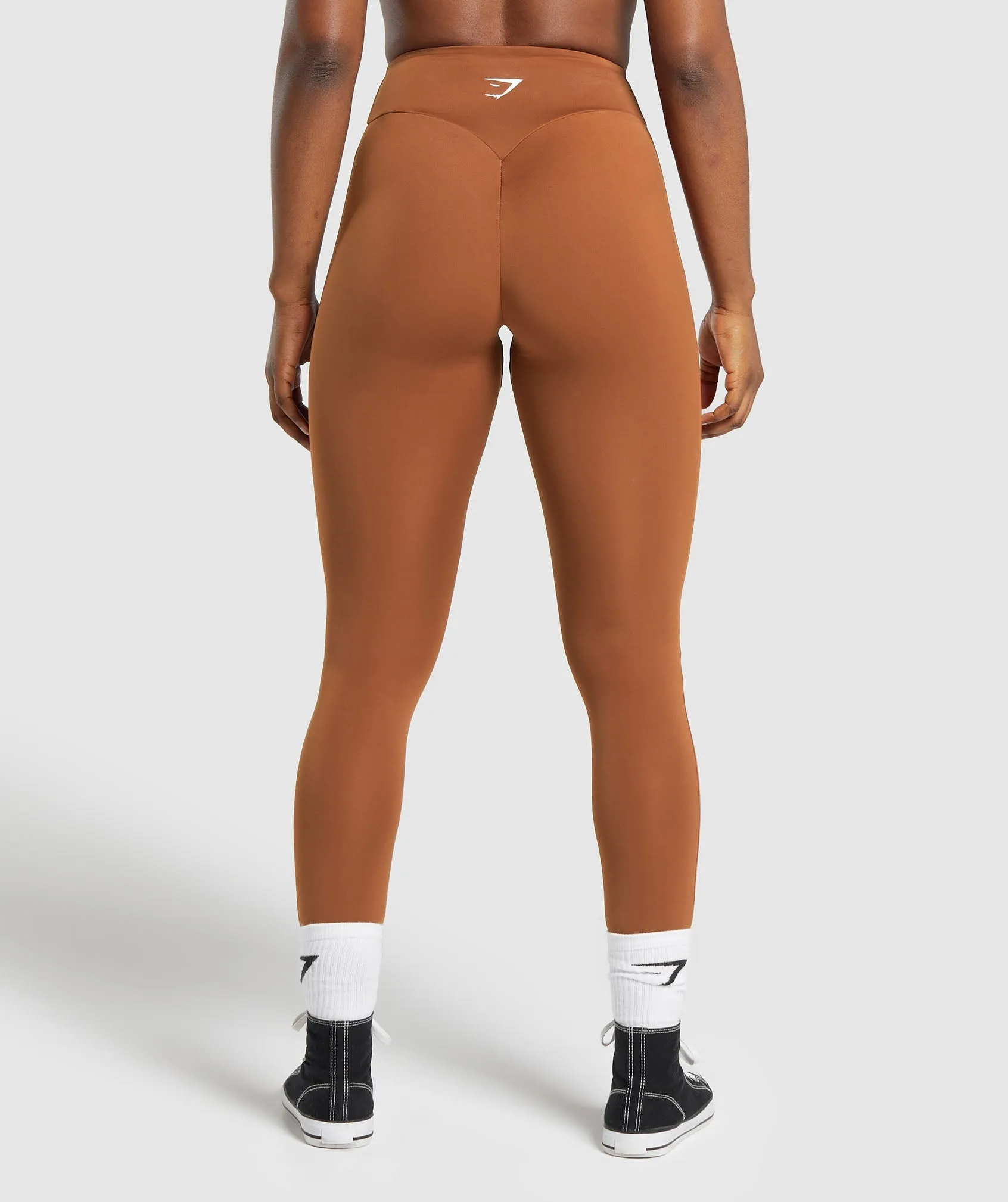 Power Tall Leggings - Copper Brown sold by Gymshark product image thumbnail 2