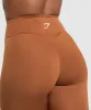 Power Tall Leggings - Copper Brown sold by Gymshark