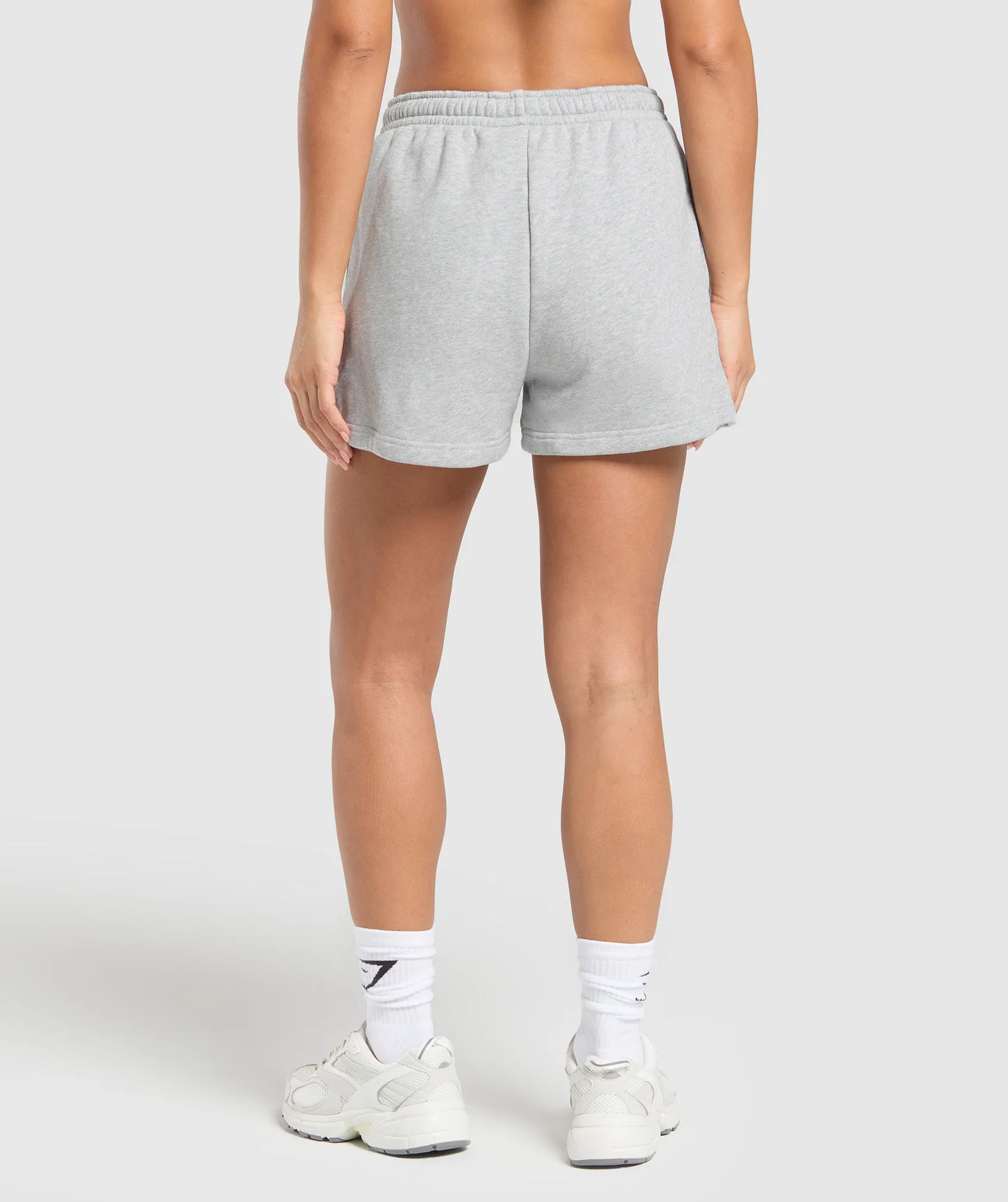 Gymshark Rest Day Sweats 2.0 Shorts - Light Grey Core Marl sold by Gymshark product image thumbnail 2