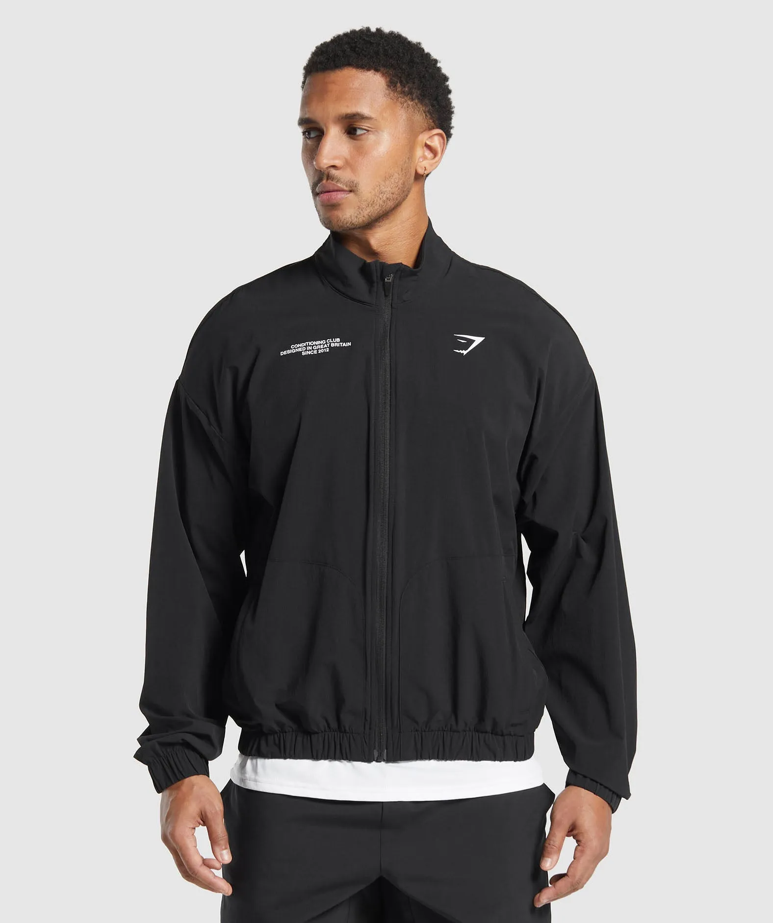 Gymshark Conditioning Club Track Jacket - Black sold by Gymshark product image thumbnail 2