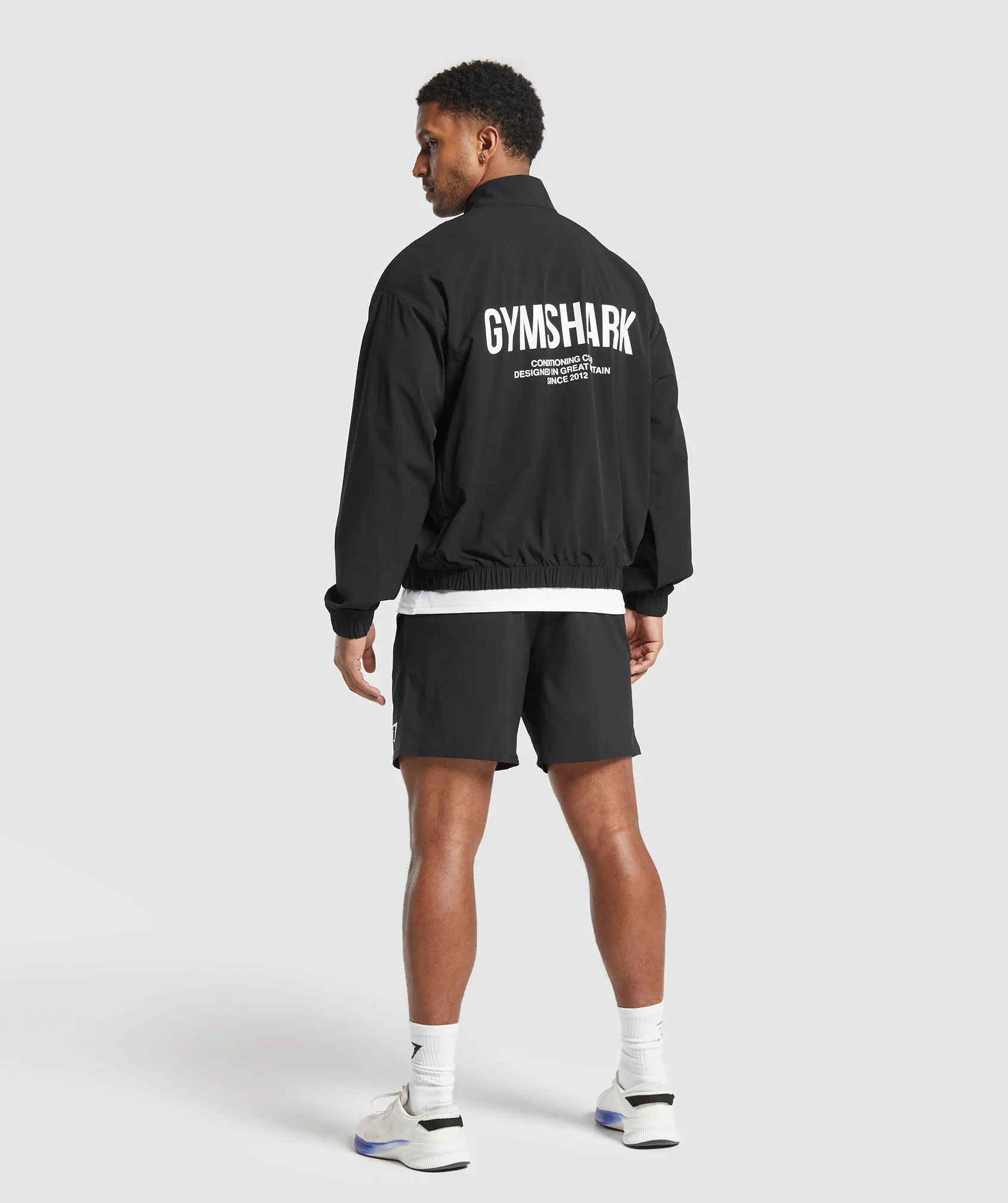 Gymshark Conditioning Club Track Jacket - Black sold by Gymshark product image thumbnail 4