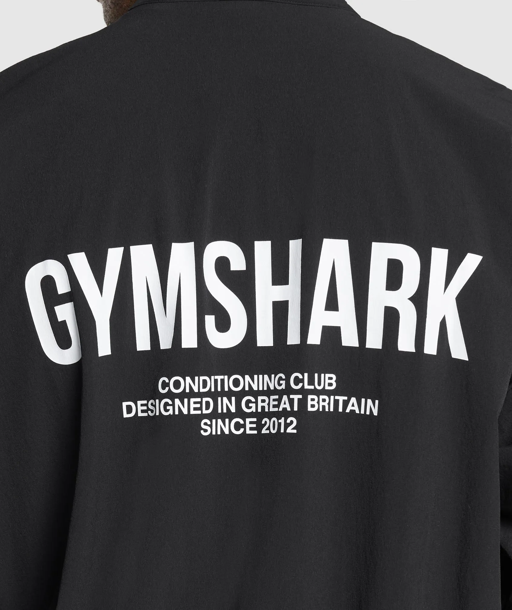 Gymshark Conditioning Club Track Jacket - Black sold by Gymshark product image thumbnail 5