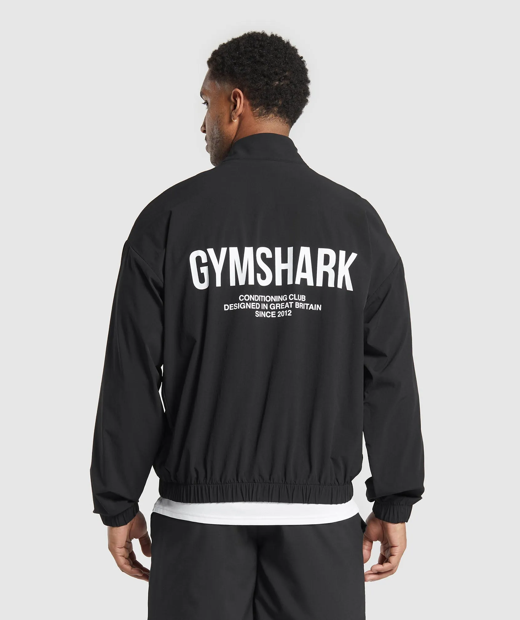 Gymshark Conditioning Club Track Jacket - Black sold by Gymshark
