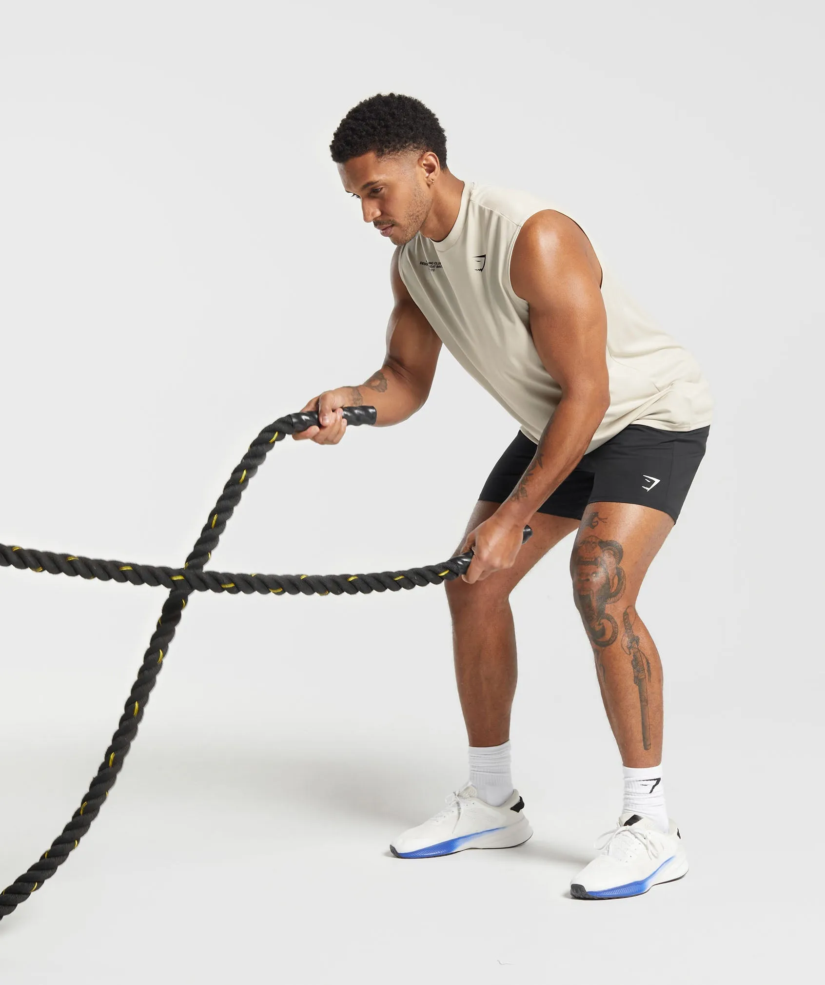 Gymshark Conditioning Club Tank - Pebble Grey sold by Gymshark product image thumbnail 4