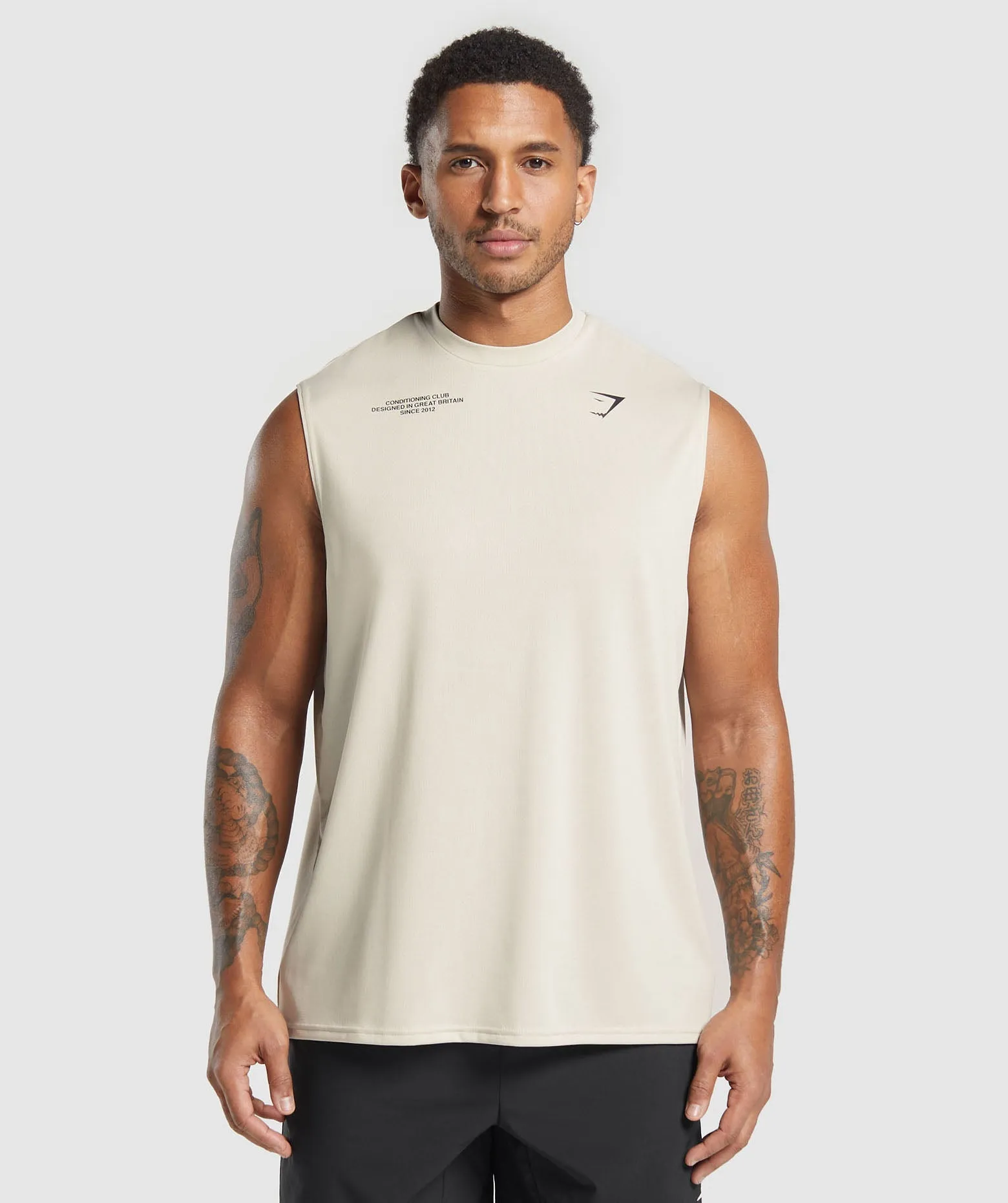 Gymshark Conditioning Club Tank - Pebble Grey sold by Gymshark product image thumbnail 2