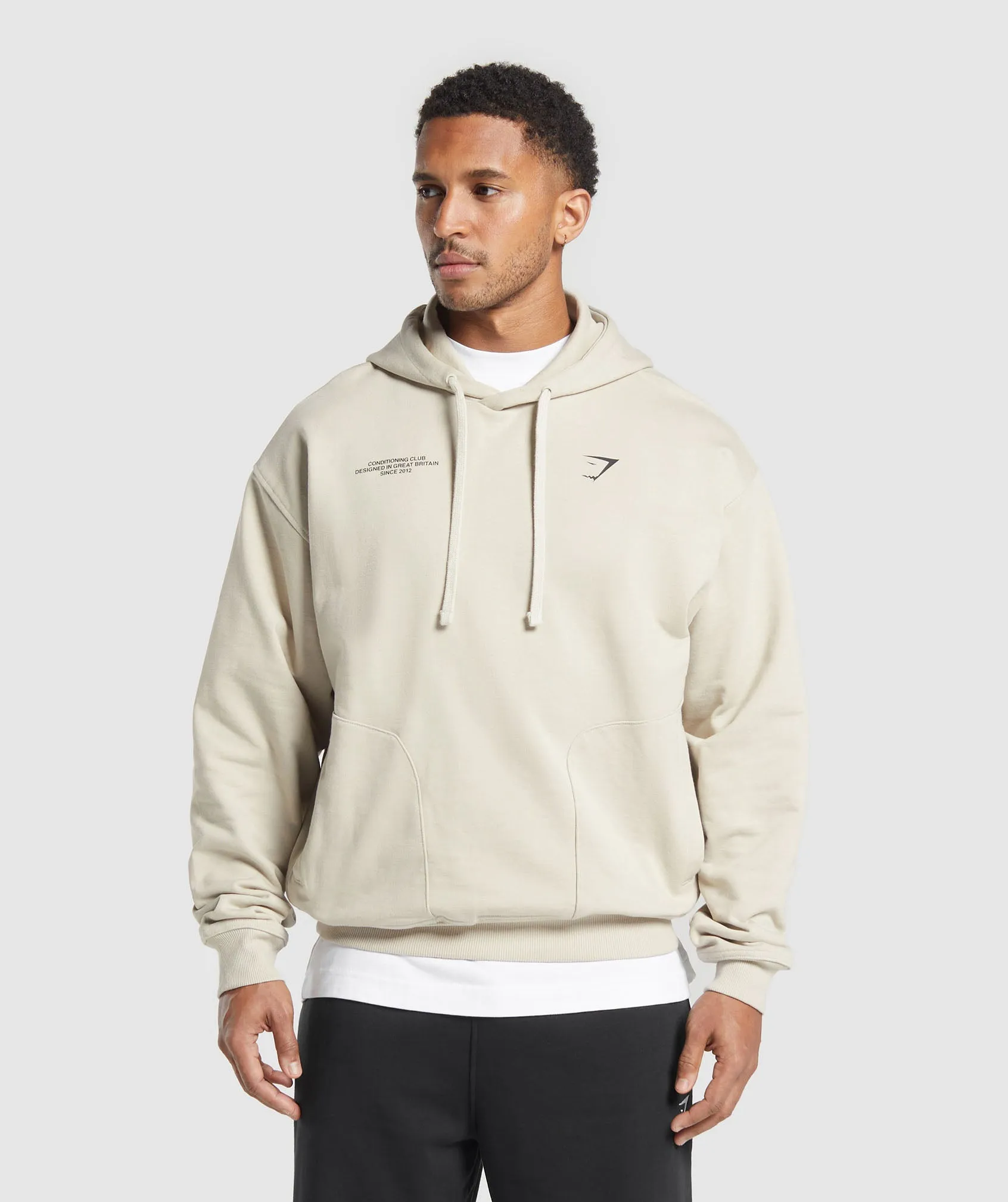 Gymshark Conditioning Club Hoodie - Pebble Grey sold by Gymshark product image thumbnail 2