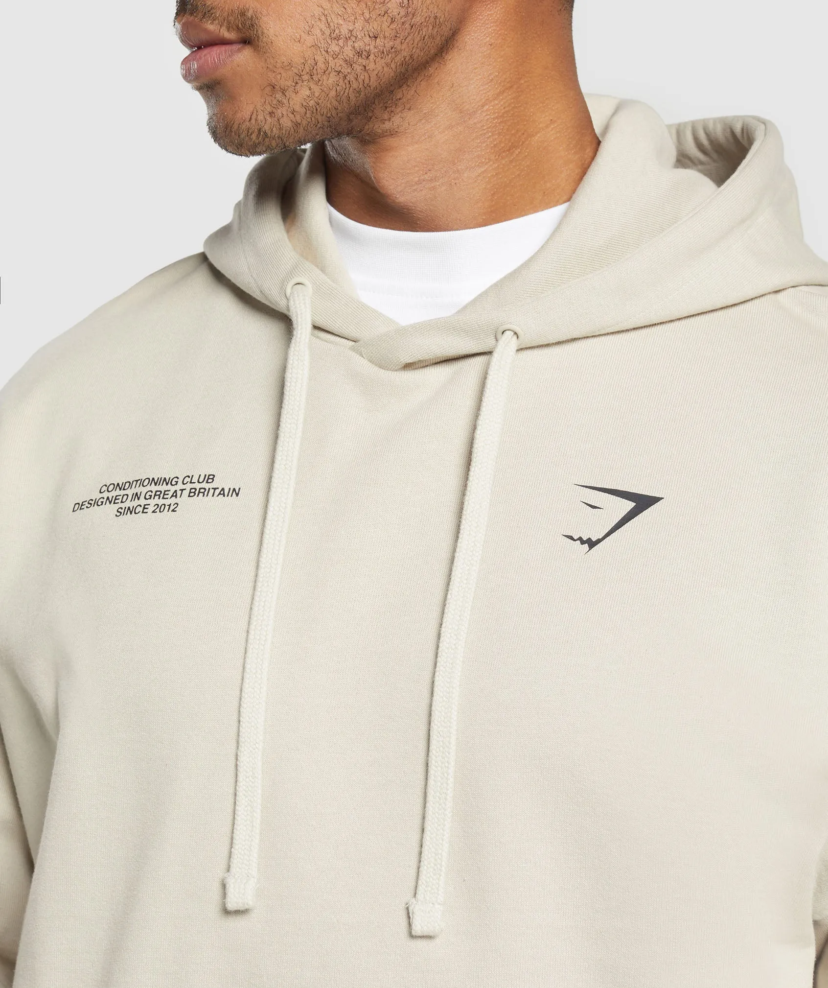 Gymshark Conditioning Club Hoodie - Pebble Grey sold by Gymshark product image thumbnail 5