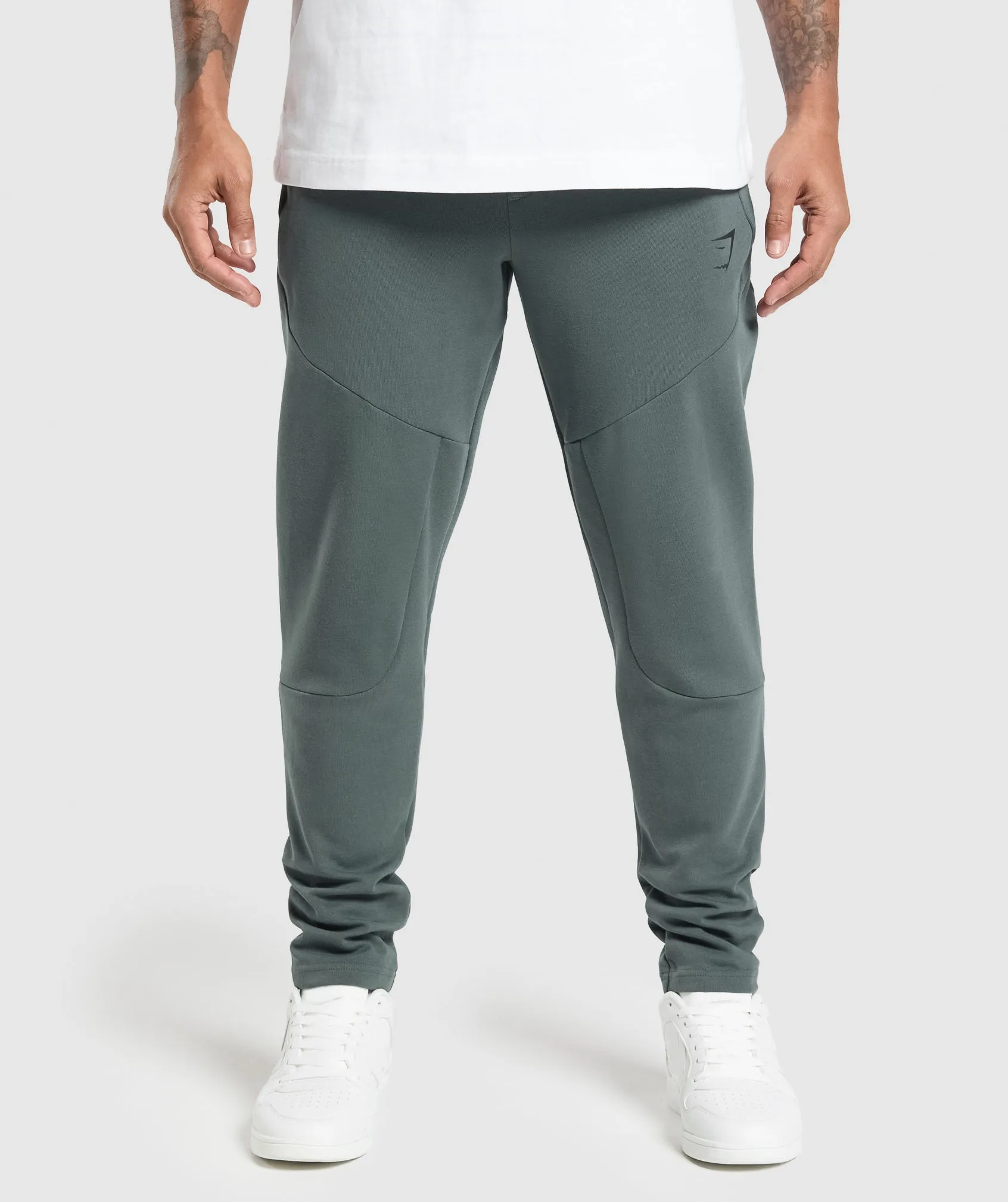 Gymshark Interlock Tech Joggers - Slate Teal sold by Gymshark