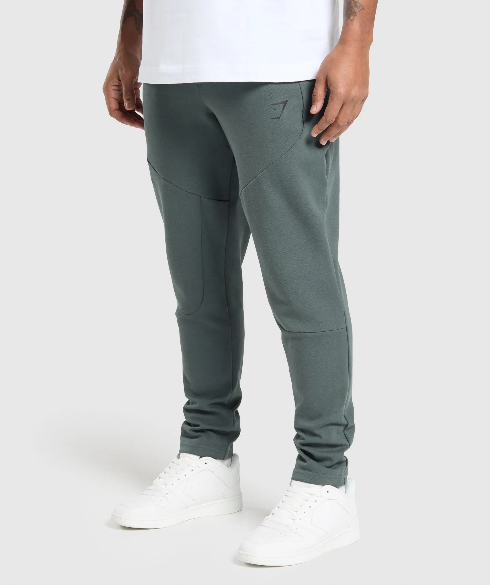 Gymshark Interlock Tech Joggers - Slate Teal sold by Gymshark product image thumbnail 5