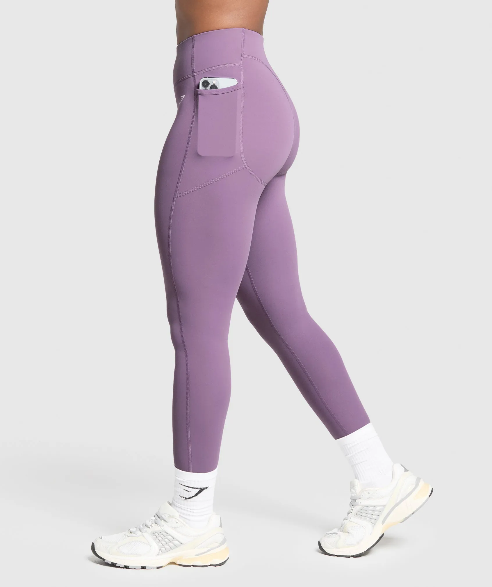 Gymshark Lifting Pocket Leggings - Mood Purple sold by Gymshark product image thumbnail 2