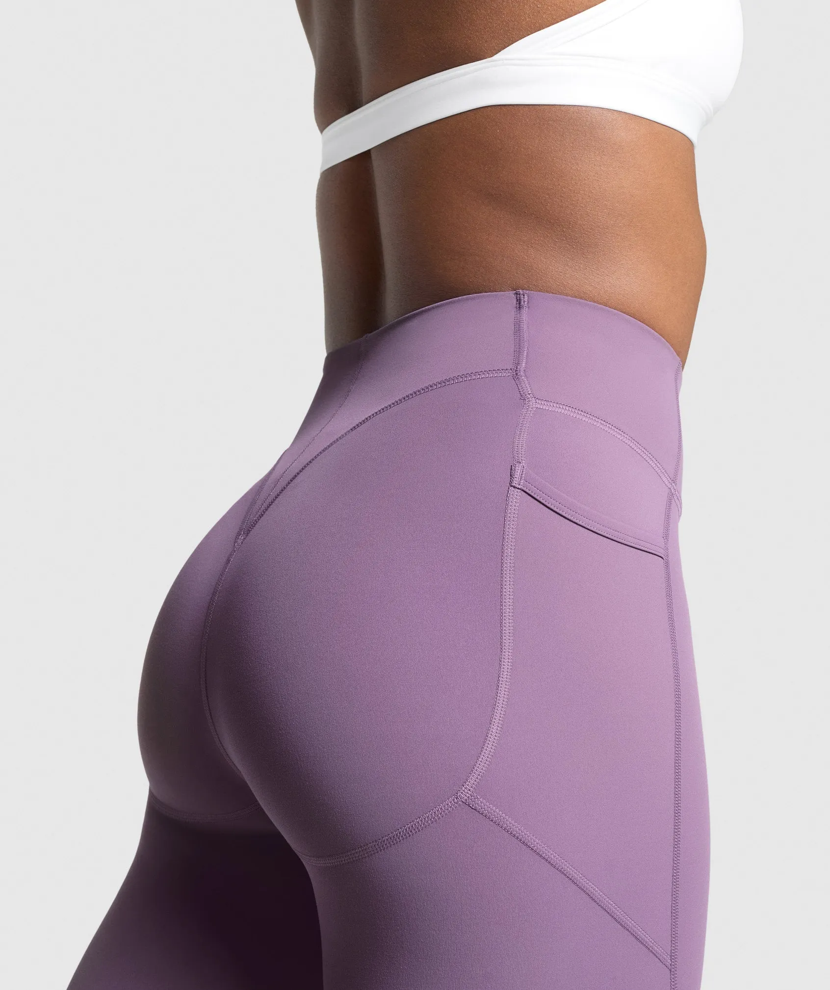 Gymshark Lifting Pocket Leggings - Mood Purple sold by Gymshark product image thumbnail 5
