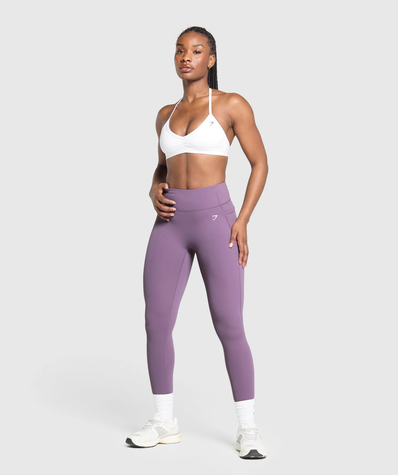 Gymshark Lifting Pocket Leggings - Mood Purple sold by Gymshark product image thumbnail 4