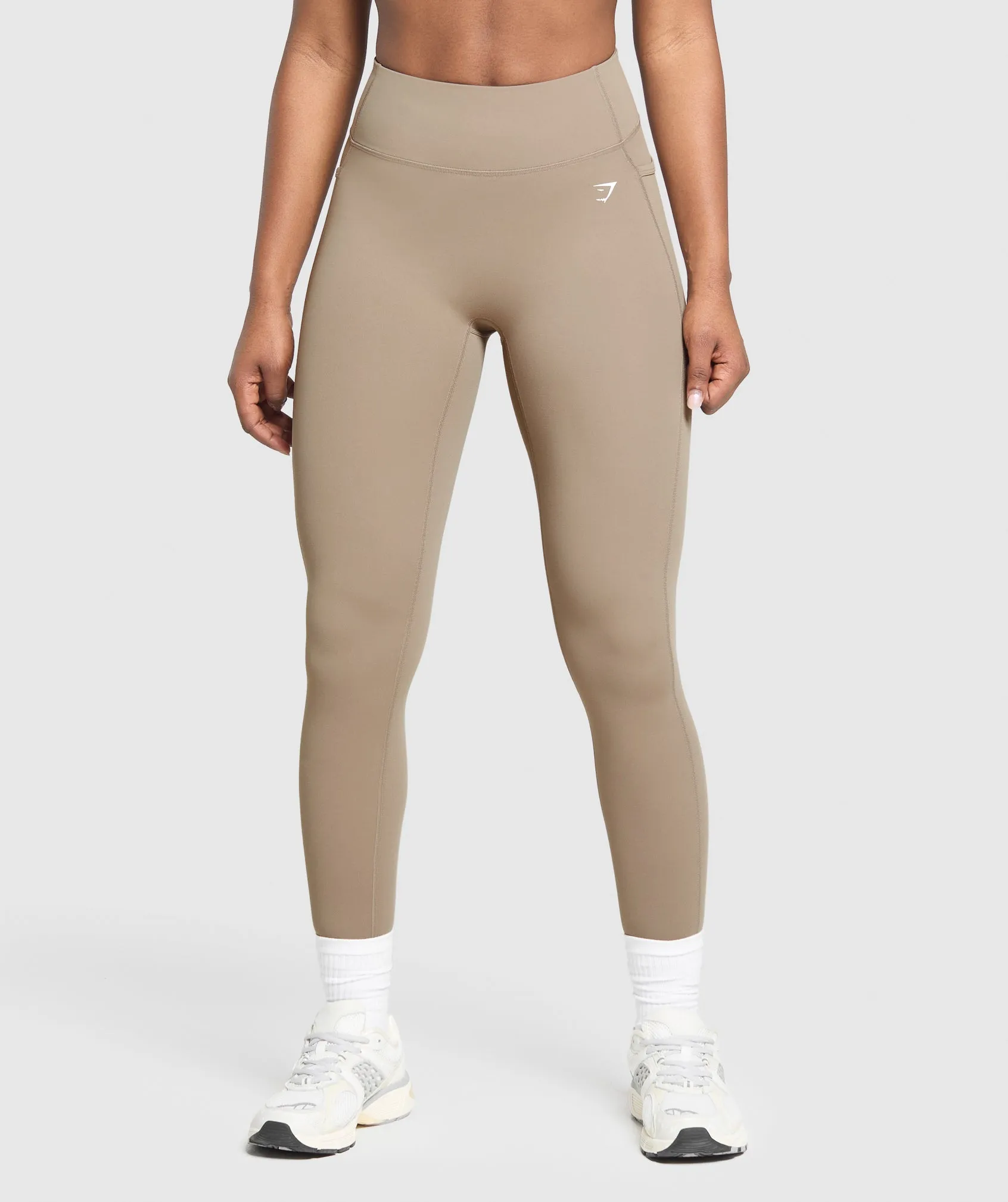 Gymshark Lifting Pocket Leggings - Lifestyle Brown sold by Gymshark