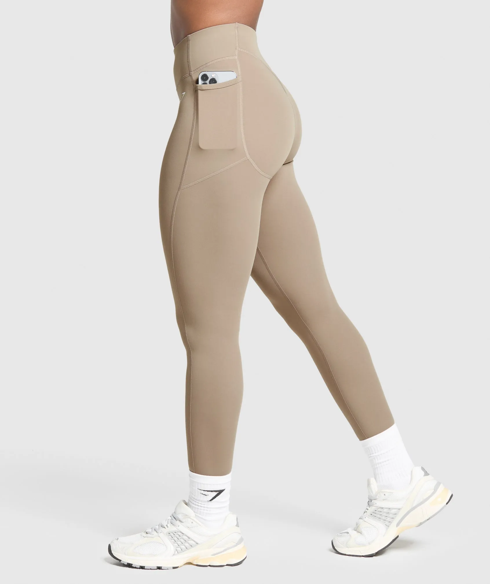 Gymshark Lifting Pocket Leggings - Lifestyle Brown sold by Gymshark product image thumbnail 2