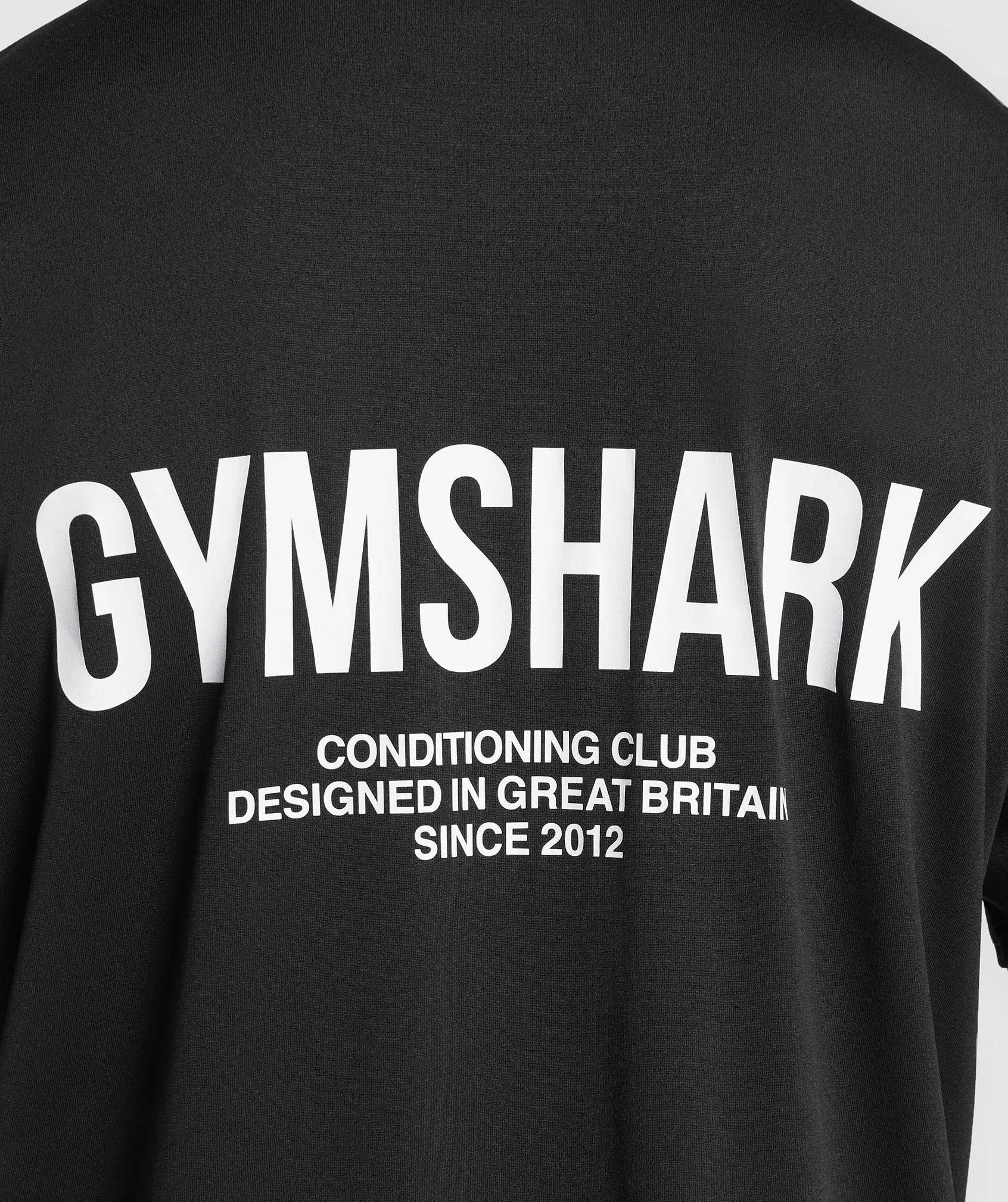 Gymshark Conditioning Club Oversized T-Shirt - Black sold by Gymshark product image thumbnail 4