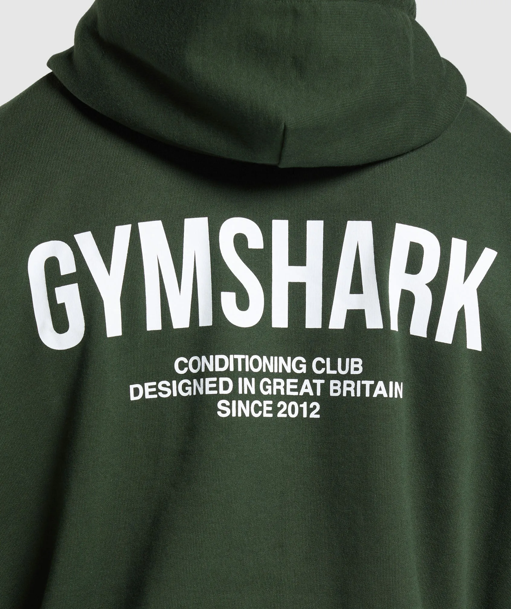 Gymshark Conditioning Club Hoodie - Trail Green sold by Gymshark product image thumbnail 4
