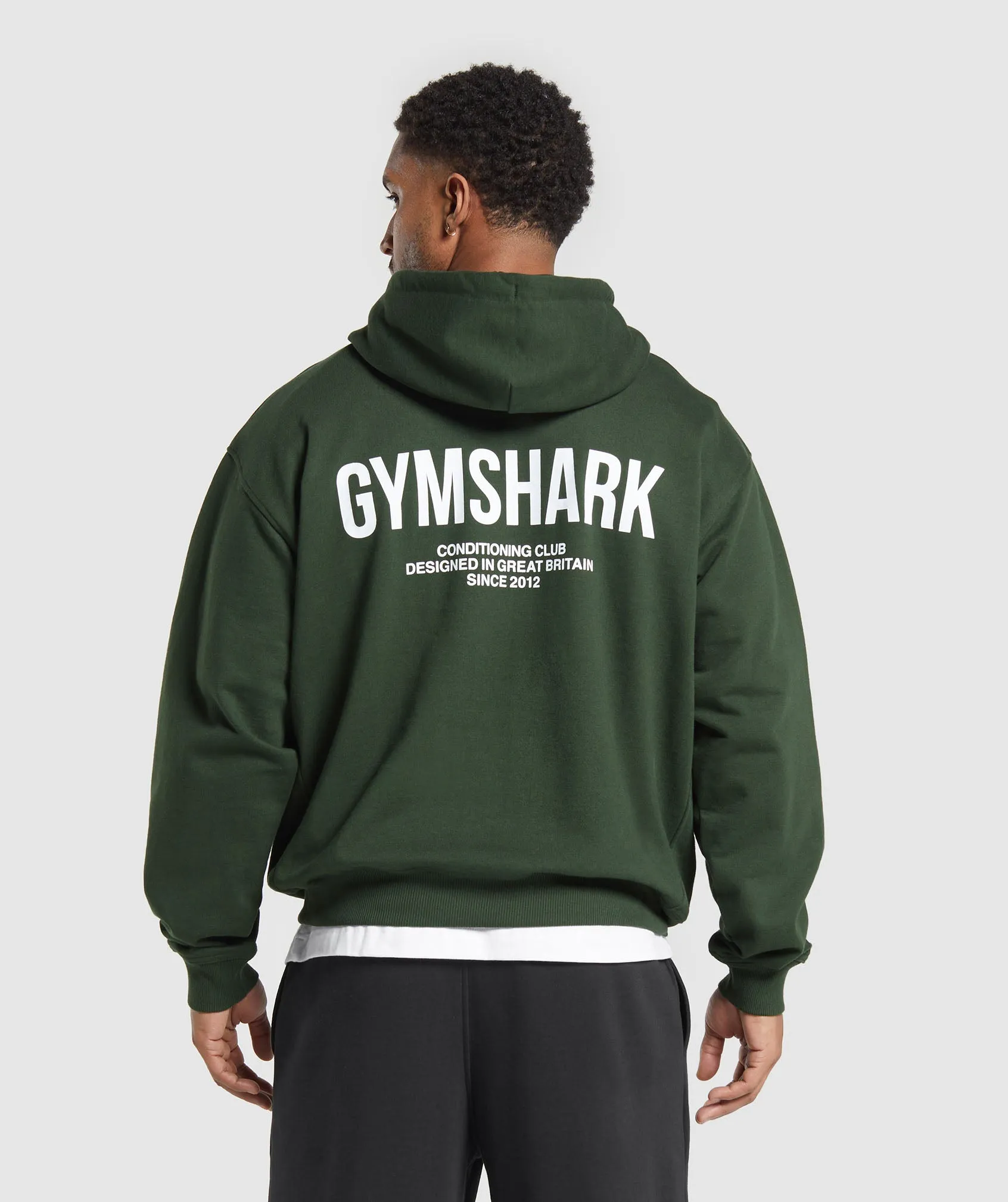 Gymshark Conditioning Club Hoodie - Trail Green sold by Gymshark