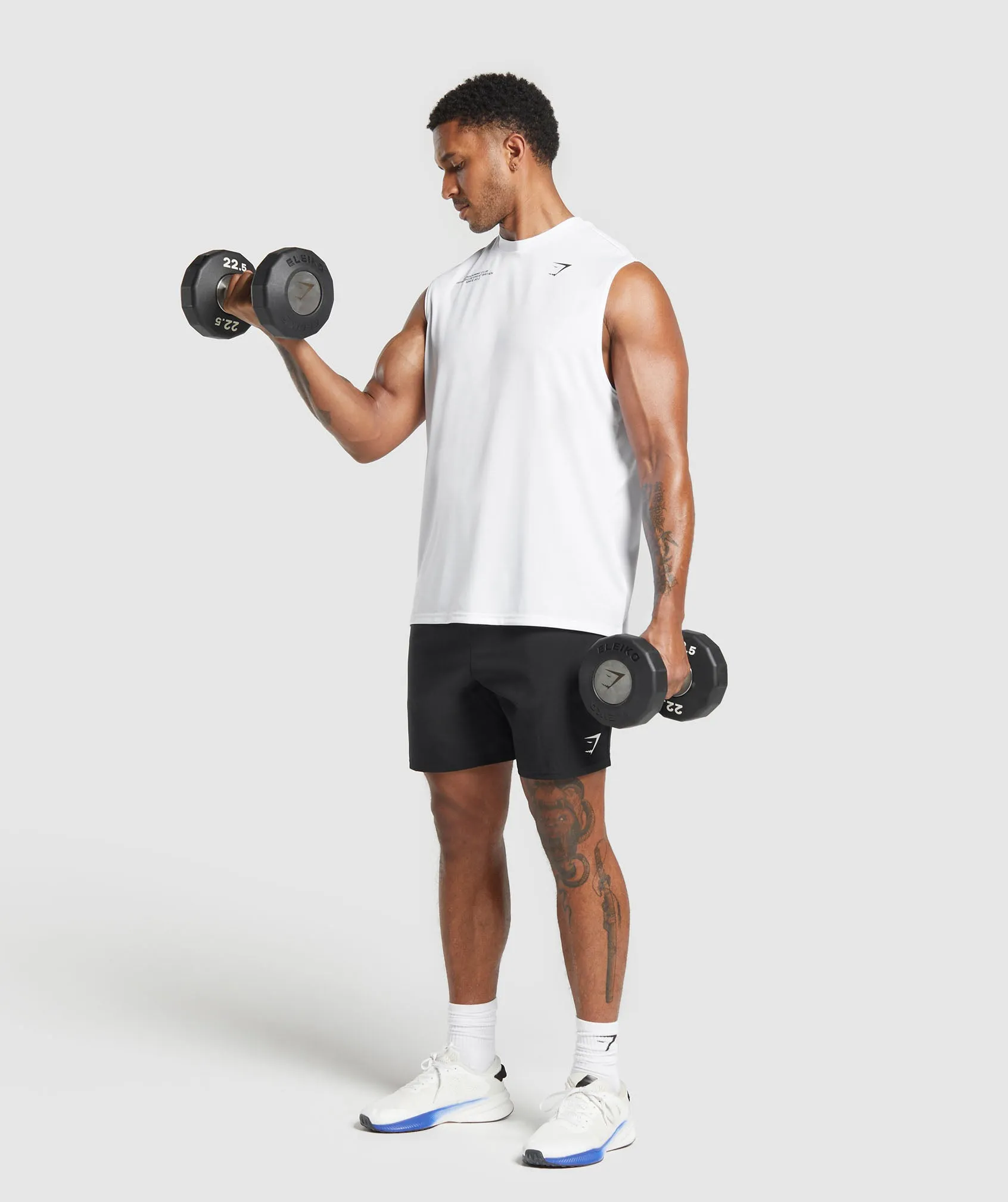 Gymshark Conditioning Club Tank - White sold by Gymshark product image thumbnail 3