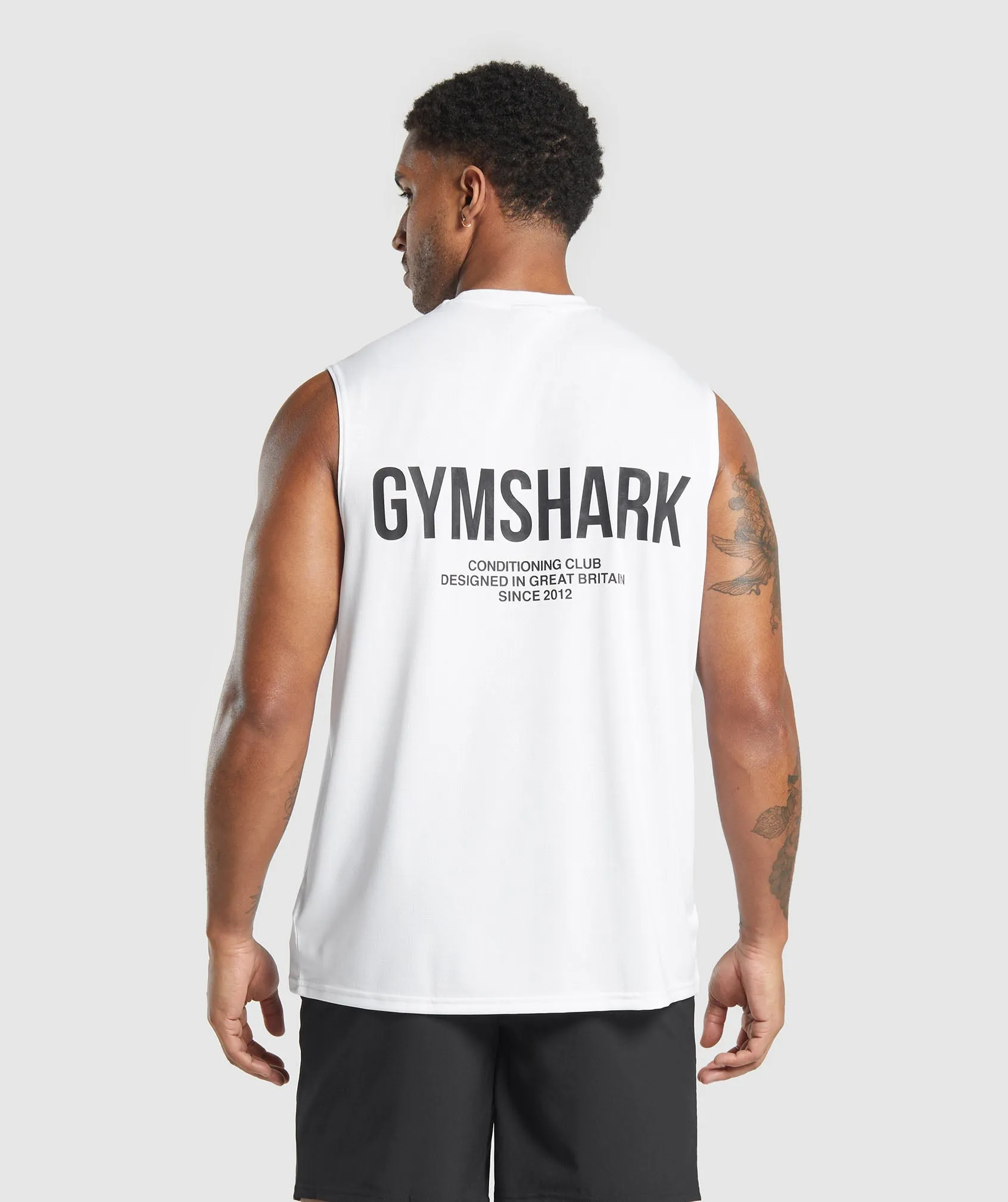Gymshark Conditioning Club Tank - White sold by Gymshark